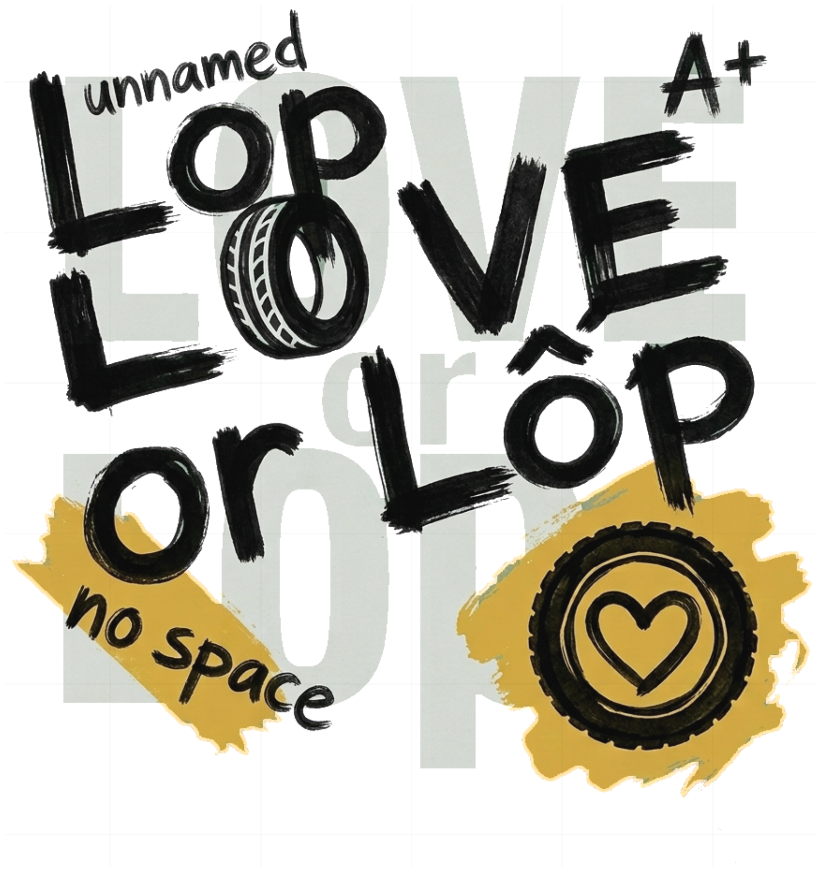 Áo Thun "LOVE Or Lốp" Street Art Cá Tính Phông Unisex Form Rộng Cotton Cao Cấp - 210726-14-37-LWL