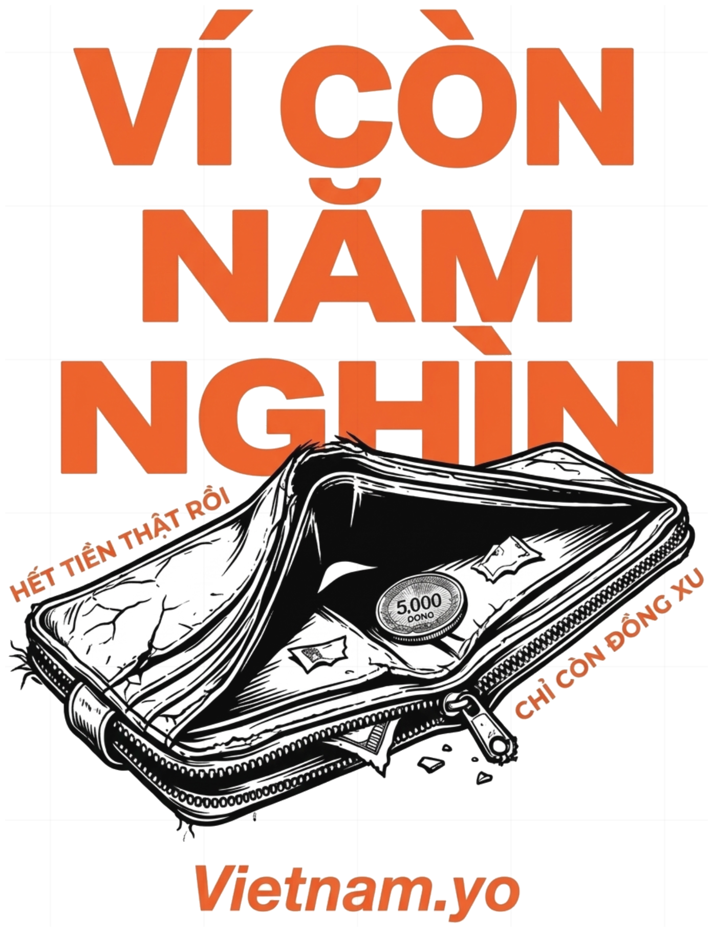 Áo Thun Unisex Ví Rách 5K Hài Hước Form Rộng Cotton - Thiết Kế Design Streetwear - 210726-15-13-CWK