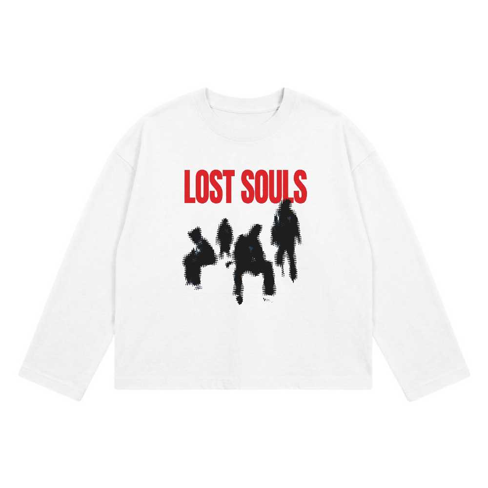 Áo Thun Form Boxy Lost Souls Y2K Streetwear Acid Glitch Unisex Áo Phông Local Brand Cực Chất - 211026-09-14-JPI