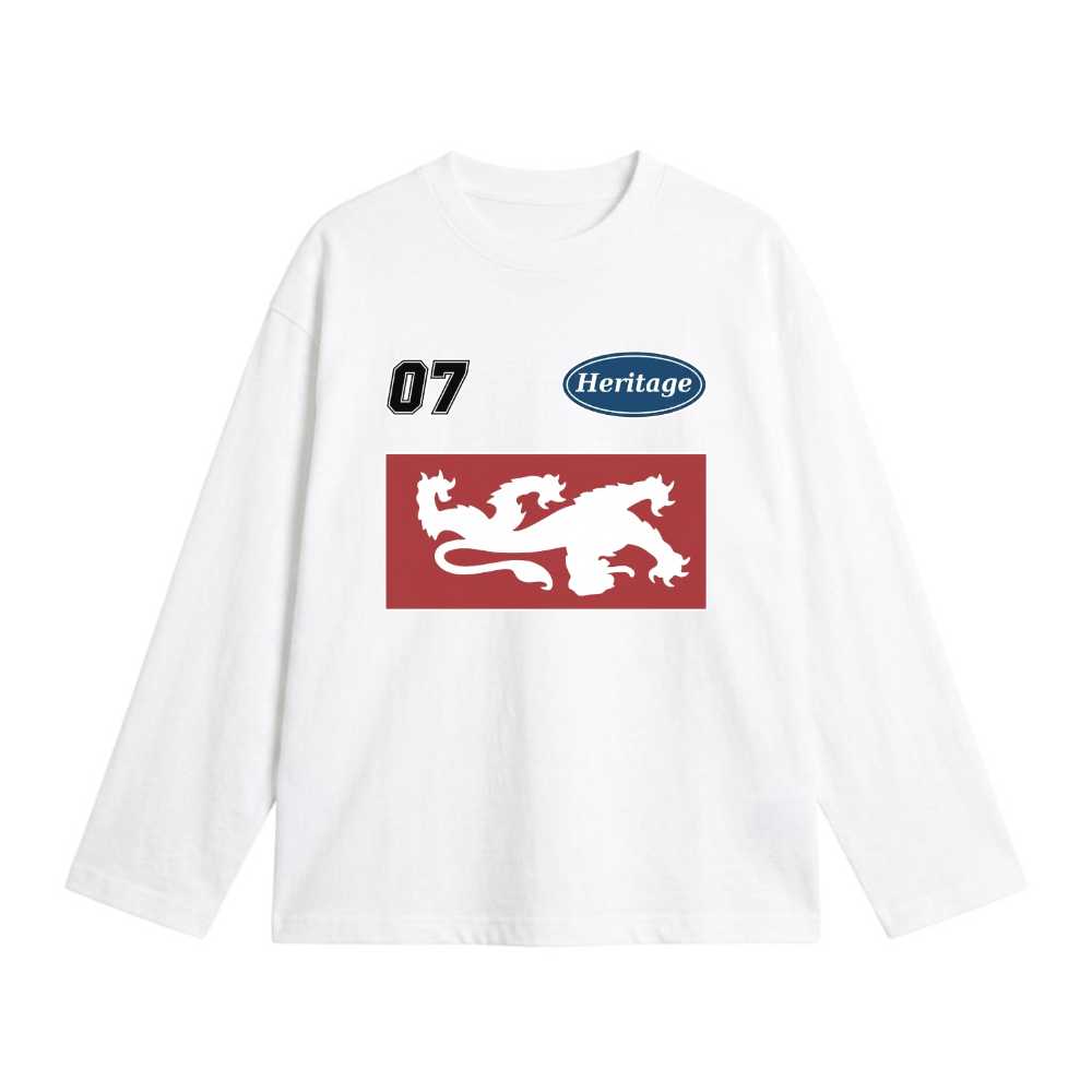Áo Thun Nam Nữ Oversize Streetwear Vintage Motorsport Dragon Heritage Cotton Cao Cấp - 211026-09-47-YYA