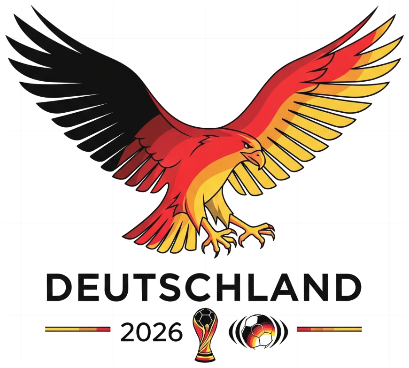 Áo Thun Đội Tuyển Đức World Cup 2026 Cực Chất - Áo Phông Trắng Unisex Form Rộng Cotton Co Giãn 4 Chiều Slogan Design Fashion - 220526-15-53-ZUW