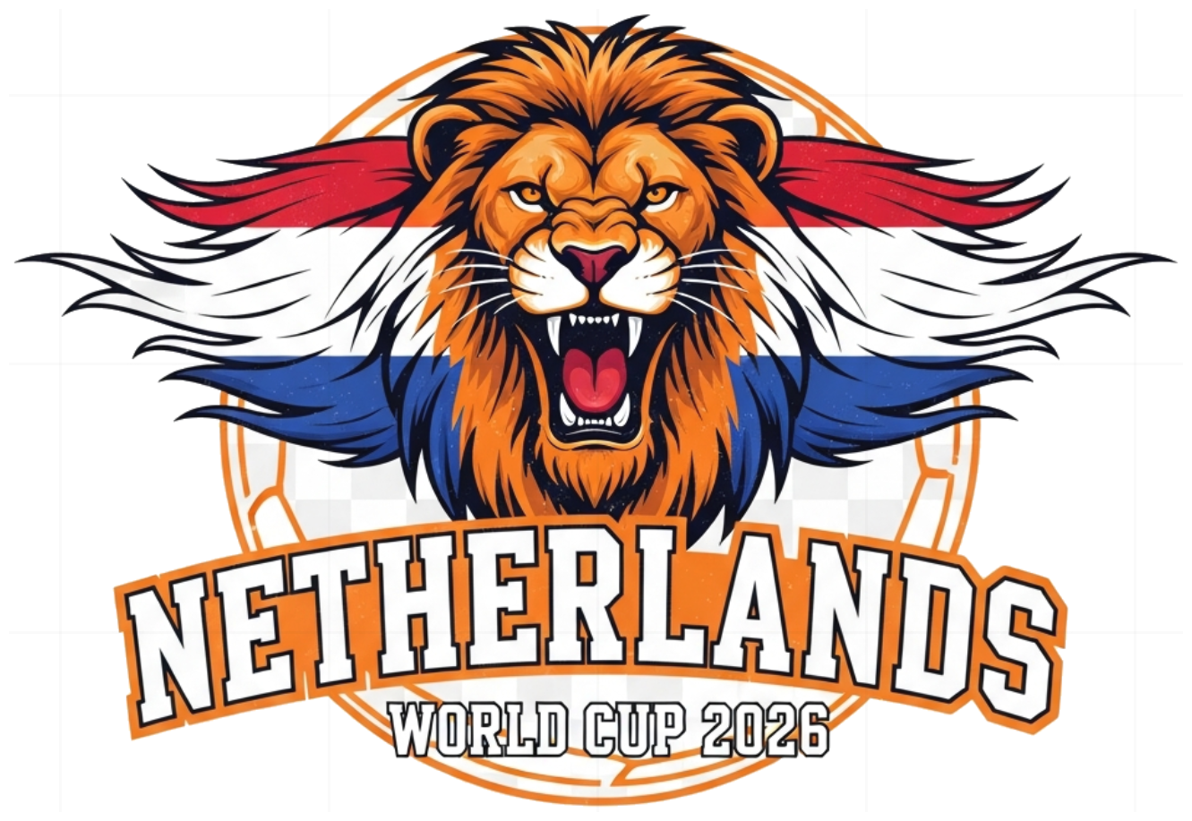 Áo Thun Unisex Nam Nữ Phông Trắng Hà Lan World Cup 2026 Form Rộng Cotton Cao Cấp Xu Hướng Mới - 220526-16-15-JOV