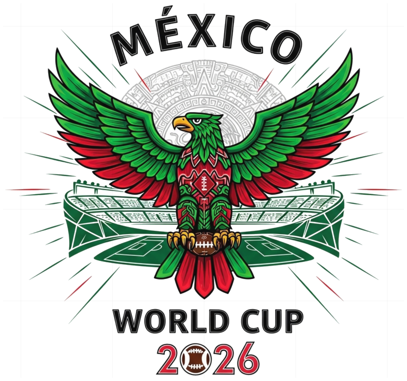 Áo Thun Mexico World Cup 2026 Slogan Design Cực Chất - Áo Phông Trắng Unisex Form Rộng Cotton 4 Chiều Xu Hướng Mới - 220526-16-52-LBQ