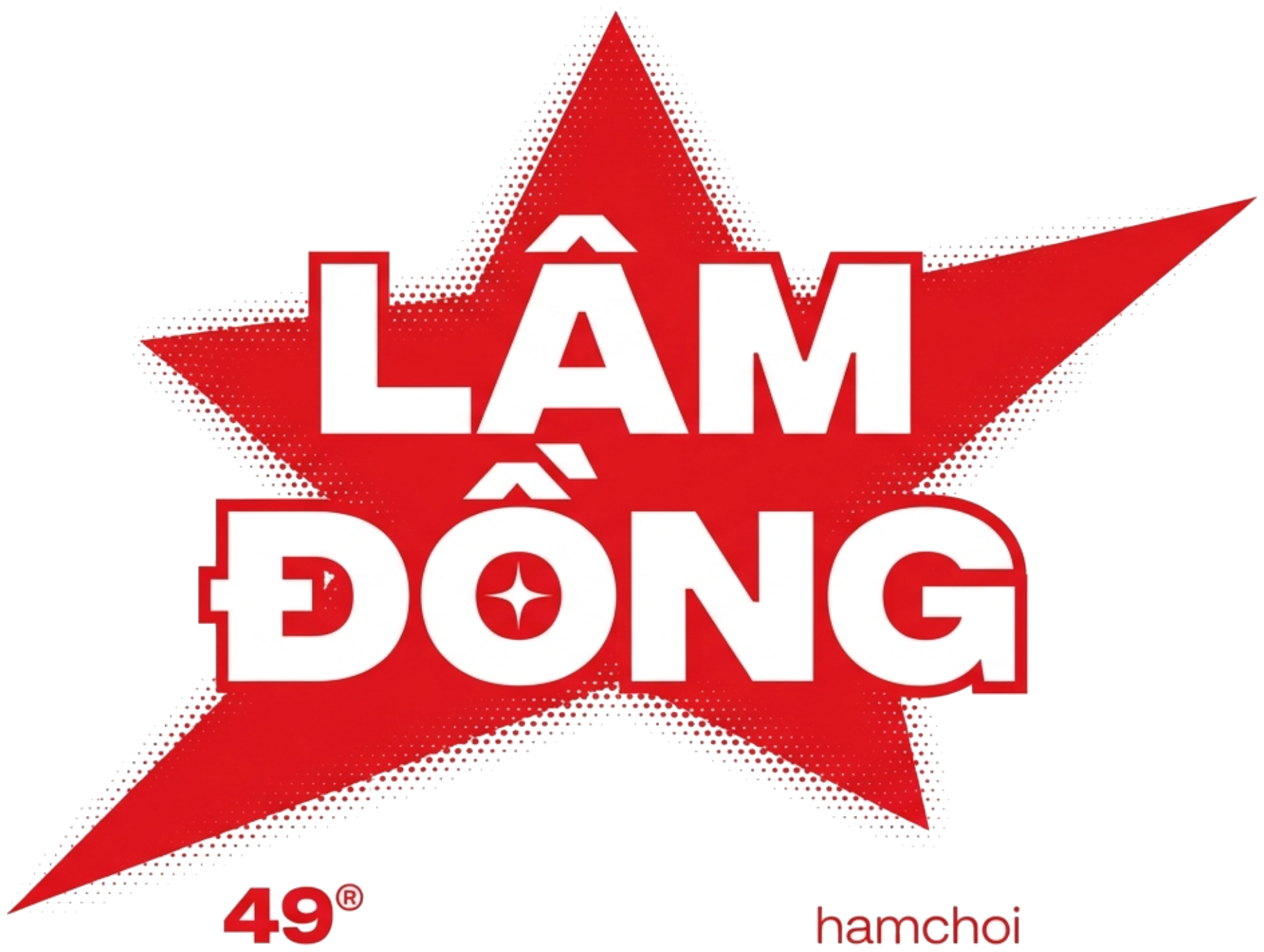 Áo thun Lâm Đồng 49 VNXK HAMCHOI Trắng form rộng Y2K Lâm Đồng Urban Soul Tee - 220726-14-44-RGJ