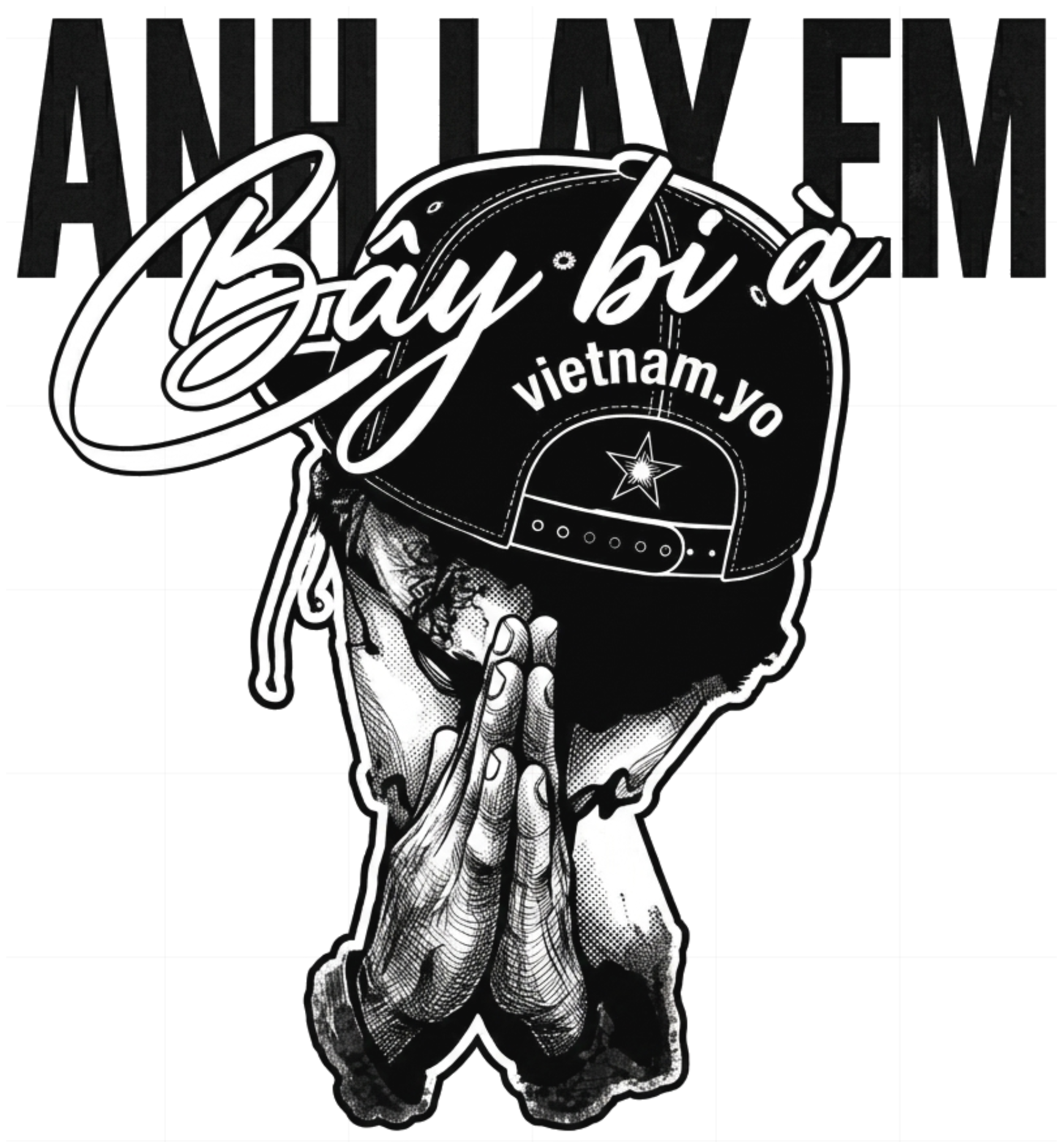 Áo Thun Anh Lạy Em Bây Bi Unisex Form Rộng Streetwear Grunge vietnam.yo - 220926-15-15-OXA