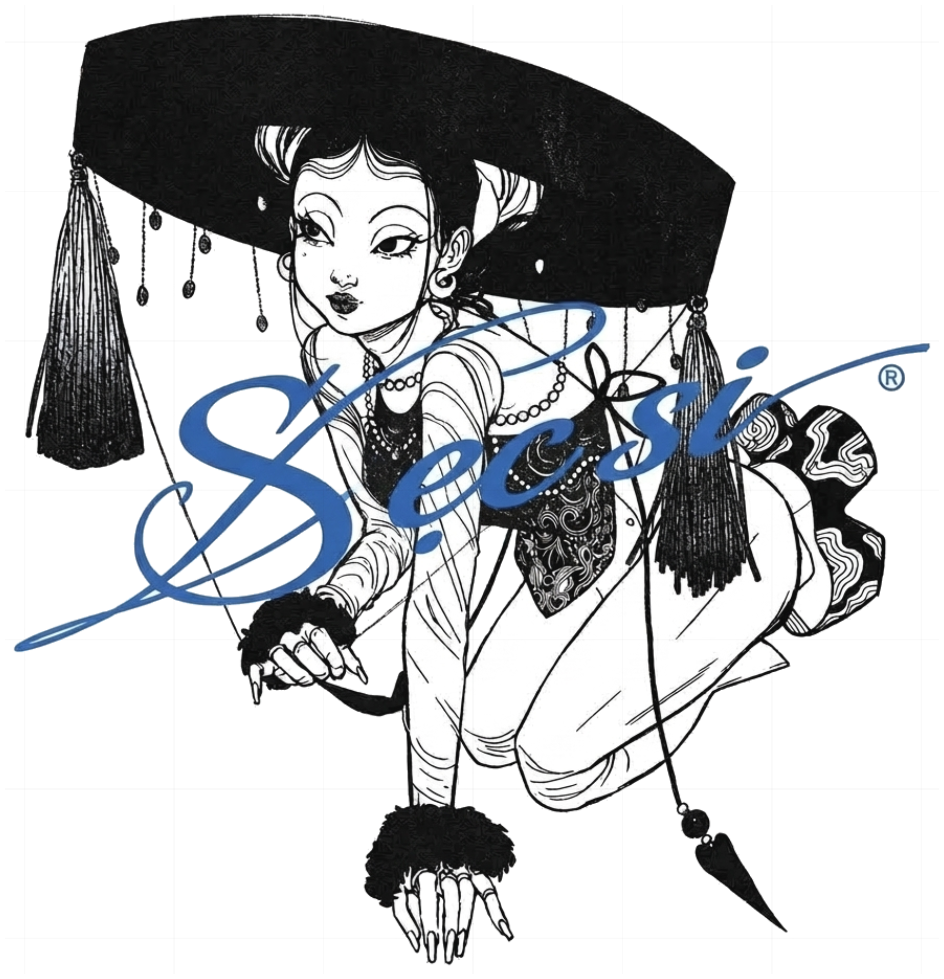 Áo Dài Tay Sacred Manga Girl Unisex Form Rộng Streetwear Y2K vietnam.yo - 230926-16-47-NQY