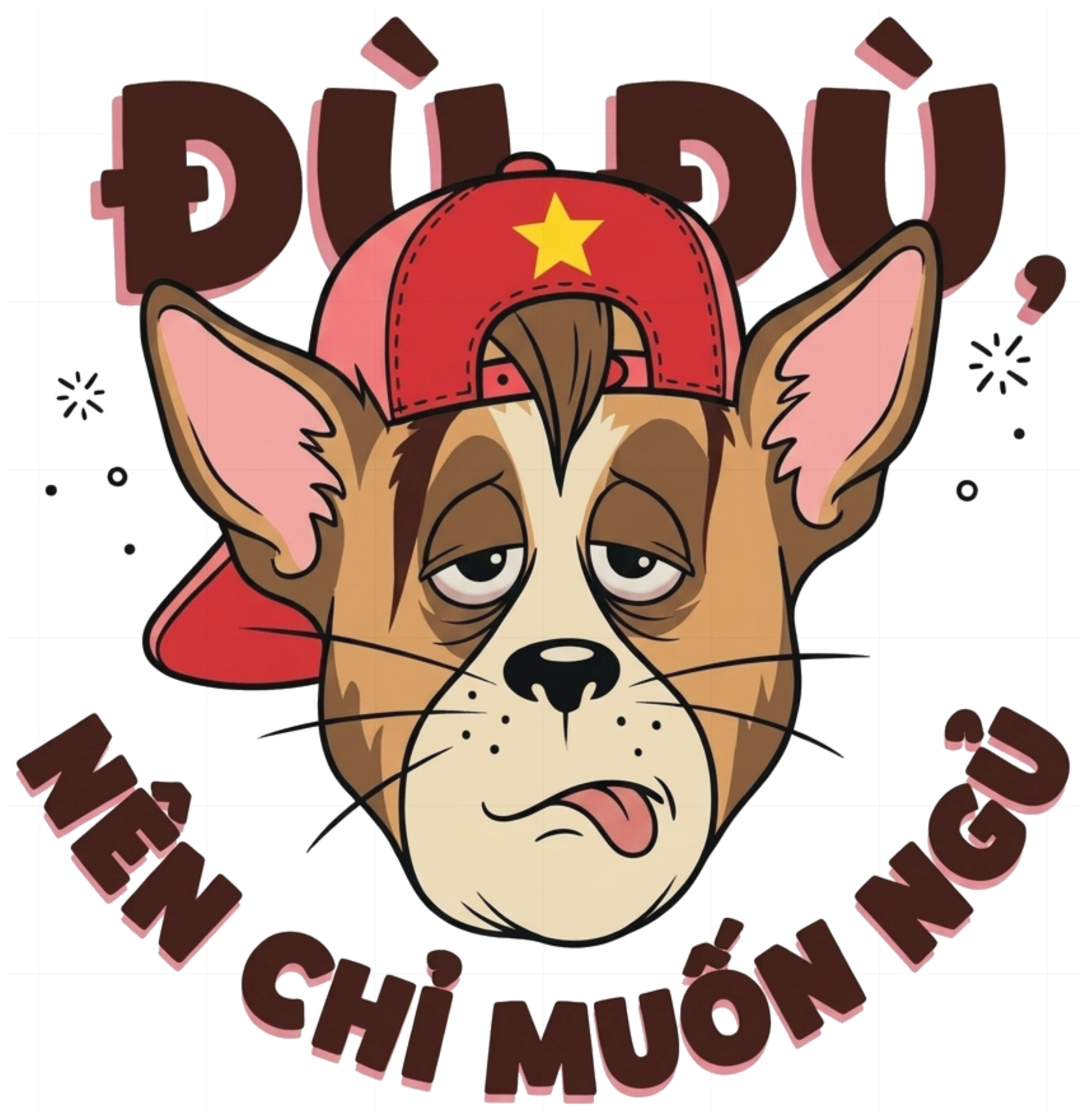 Áo Tay Dài Chú Chó Đú Đủ Unisex Form Rộng Streetwear vietnam.yo - 231026-15-35-XXP