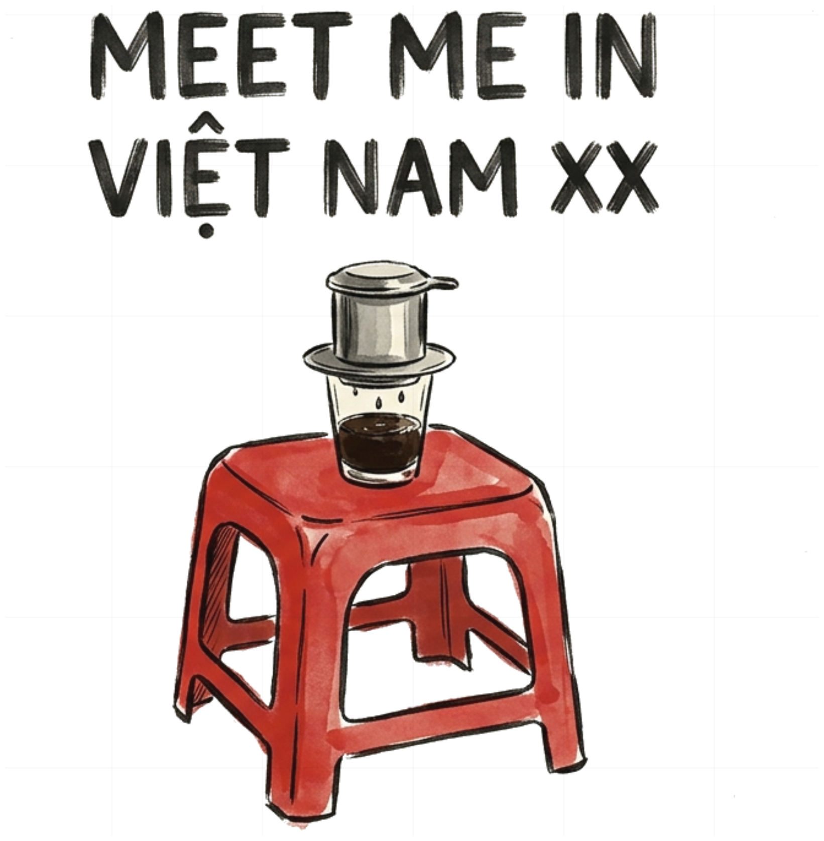 Áo Thun Meet Me In Việt Nam Form Rộng Cotton Streetwear Vintage Unisex vietnam.yo - 240826-15-34-MCK