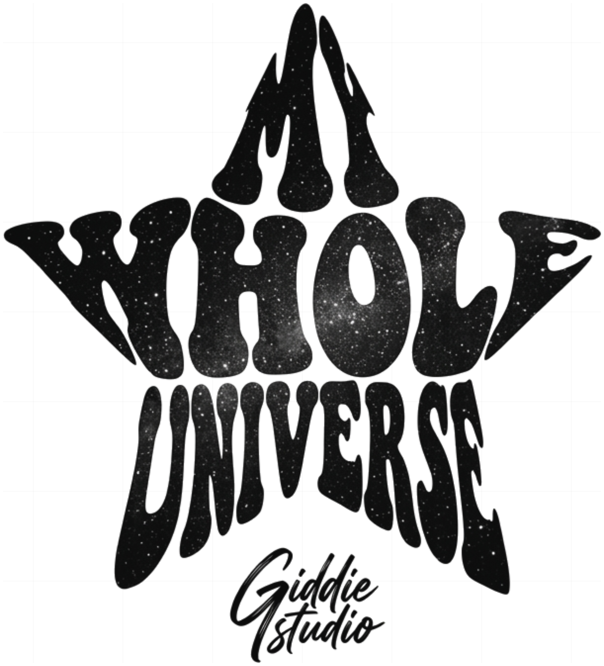 Áo Thun Đôi My Whole Universe Oversize GIDDIE Unisex Nam Nữ Tay Lỡ In Hình Cotton Localbrand Couple Tee 240826-18-20-QXK