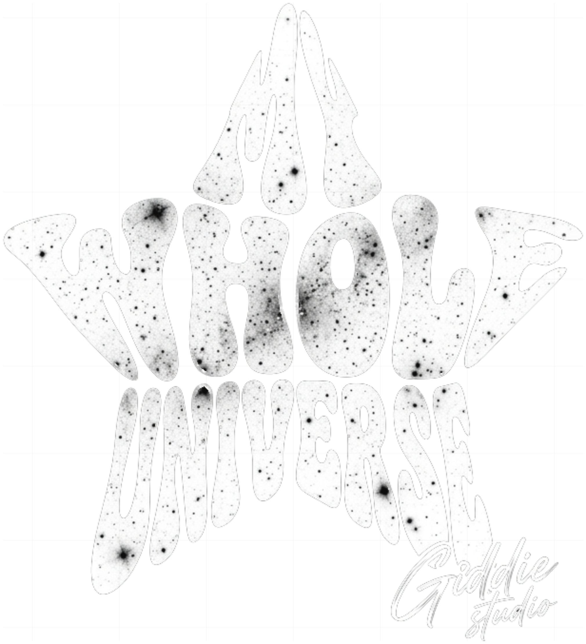 Áo Thun Đôi Universal Whole Star Oversize GIDDIE Unisex Tay Lỡ In Hình Hoạ Tiết Localbrand Cotton 240826-18-58-ADA
