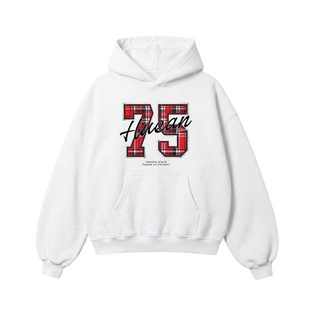 Áo Hoodie nỉ bông unisex VNXK HAMCHOI form rộng thoải mái Huế Hoodie - 240926-09-07-MXO