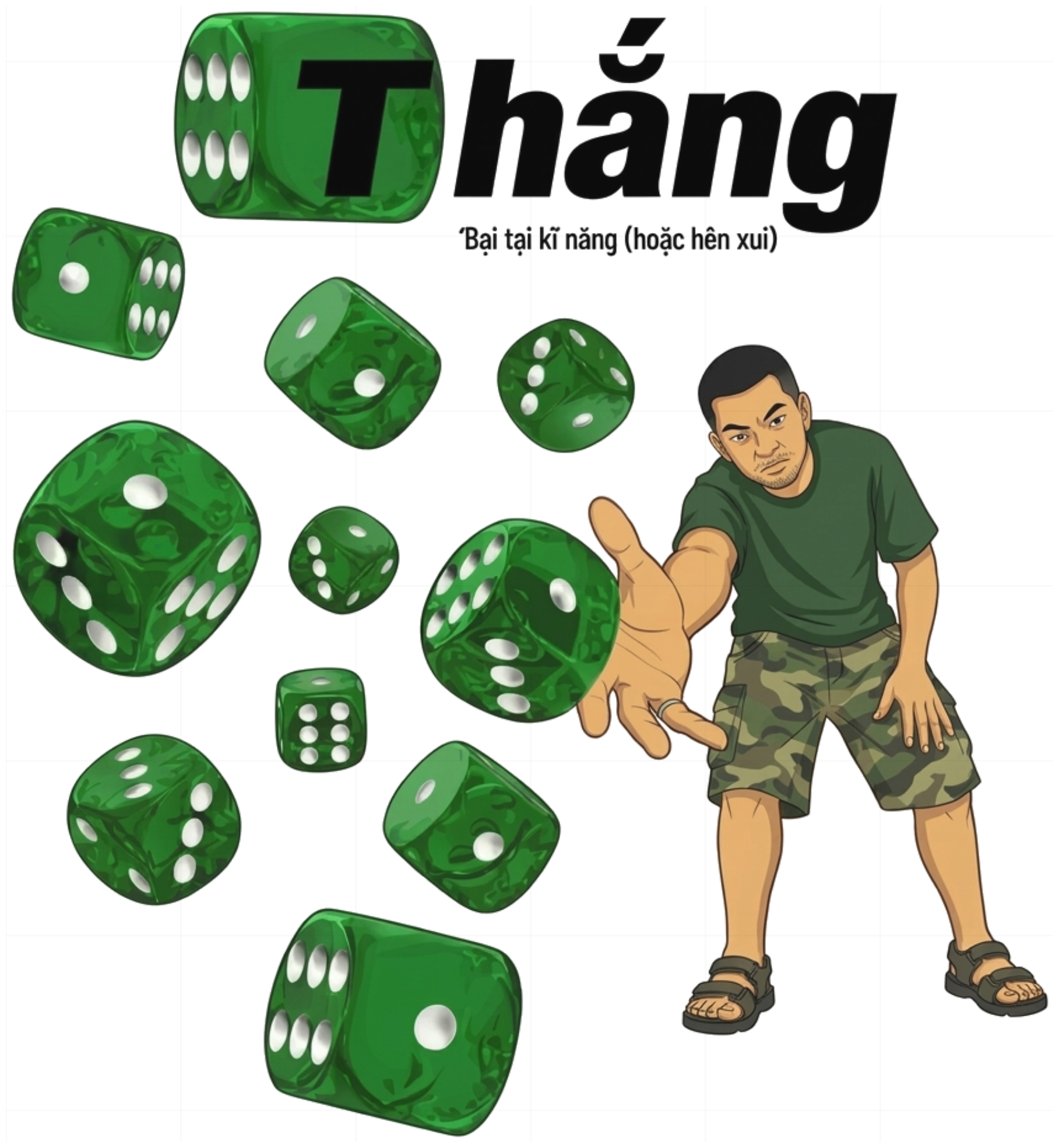 Áo Thun Tay Dài Thắng Bại Tại Kỹ Năng Unisex Form Rộng Streetwear vietnam.yo - 240926-14-22-EFJ