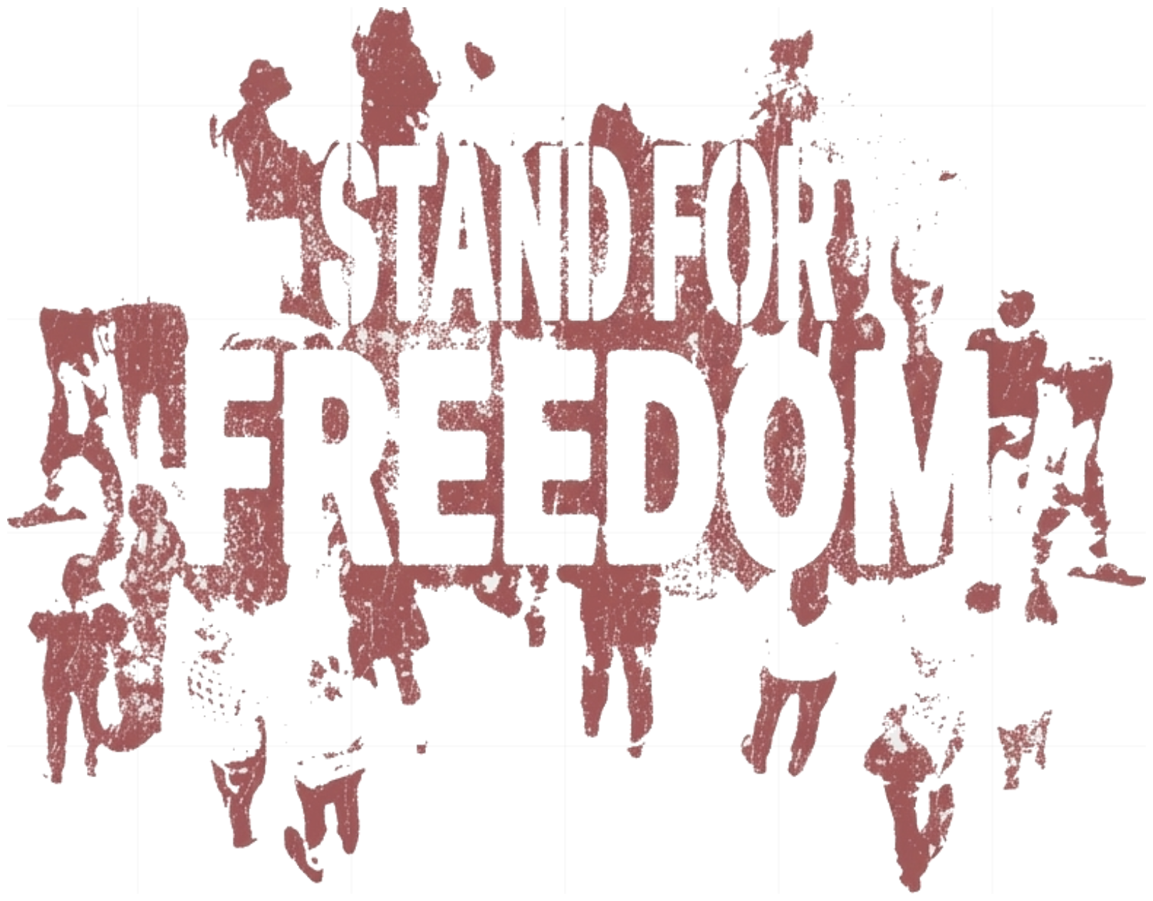 Áo Thun Stand For Freedom Unisex Form Rộng Cotton Streetwear Local Brand | 241026-10-16-WIW