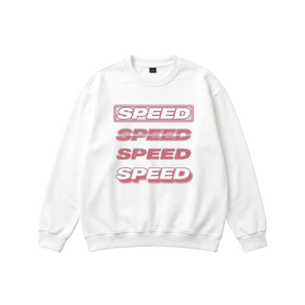 Áo Sweater Speed Y2K Racing Typography Unisex Form Rộng Streetwear Local Brand | 241026-10-55-SGJ
