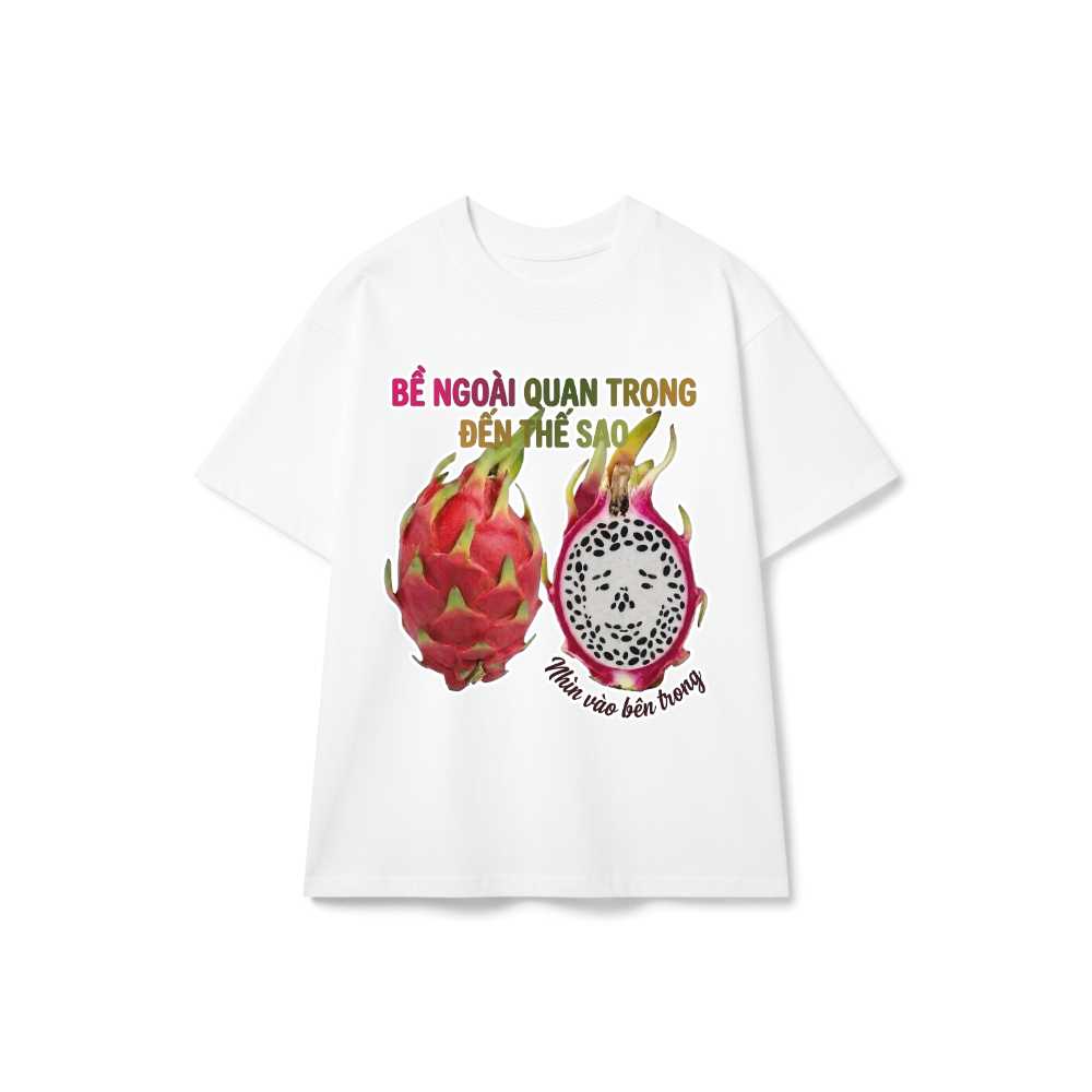 Áo Thun Thanh Long Face Unisex Oversize Streetwear Graphic Tee vietnam.yo - 241026-15-04-FIP