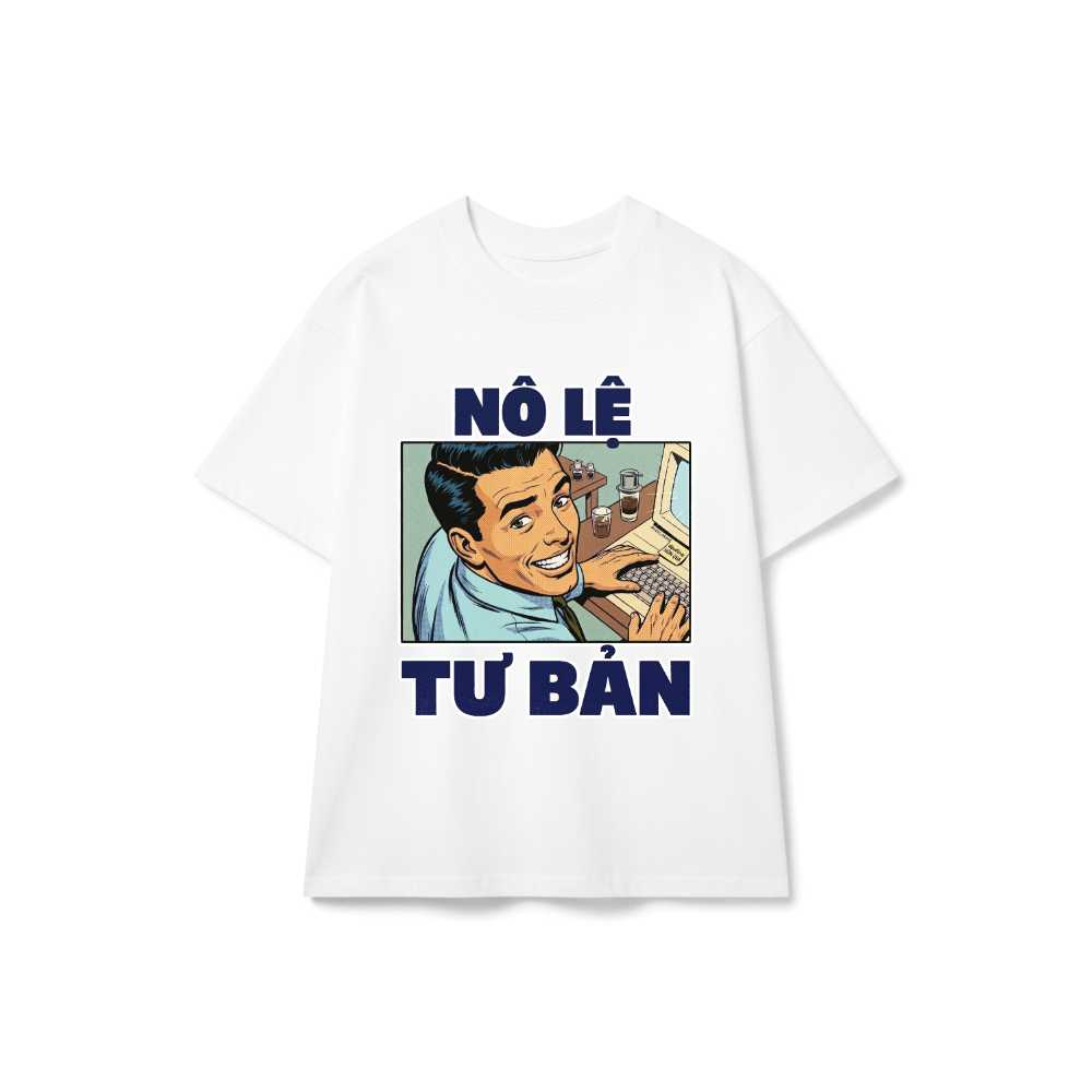 Áo Thun Nô Lệ Tư Bản Unisex Form Rộng Vintage Streetwear vietnam.yo - 241026-15-57-DBG