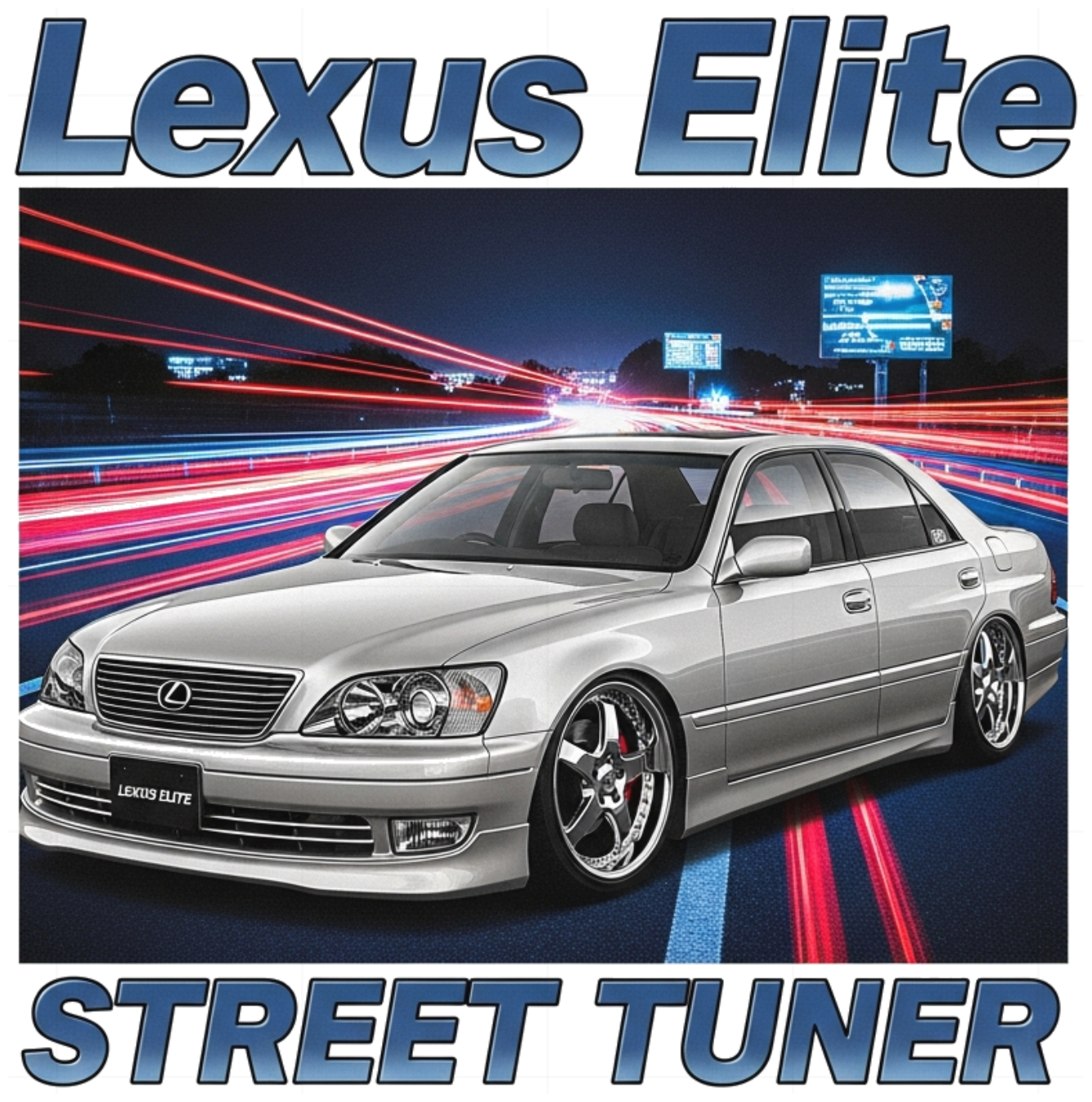 Áo Thun Lexus Elite Trắng Streetwear Y2K Xe Hơi 2000s Form Rộng Cotton - 250626-14-21-CZX