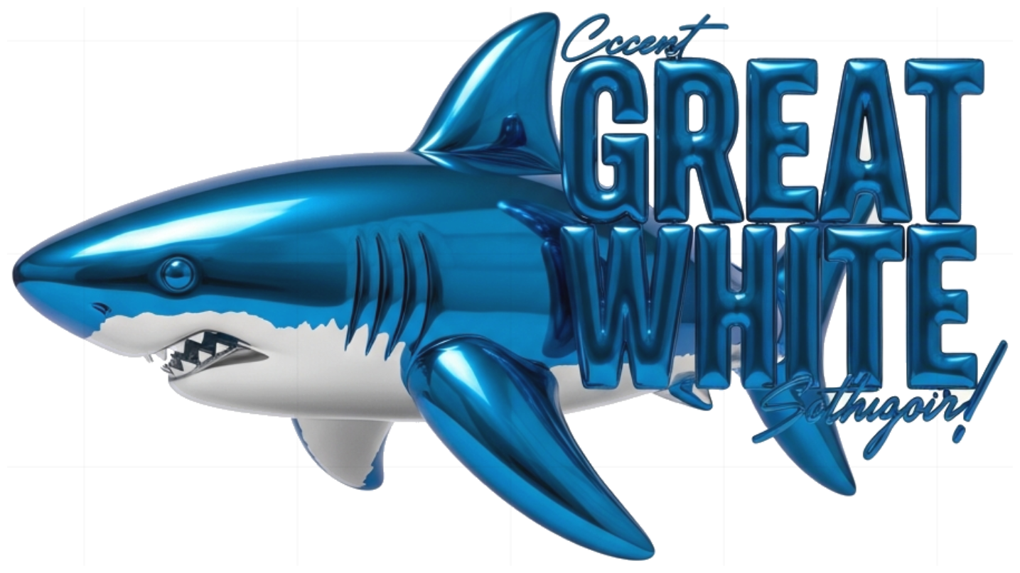 Áo Thun Great White Shark Cá Mập Unisex Form Rộng Cotton 100% Cực Chất - 250626-15-29-GNF