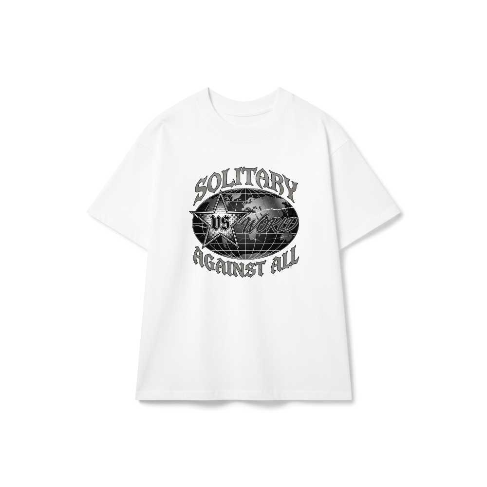 Áo Phông Unisex Y2K Streetwear Graphic Solitary World Form Oversize Cotton Cao Cấp - 250826-15-37-GZR