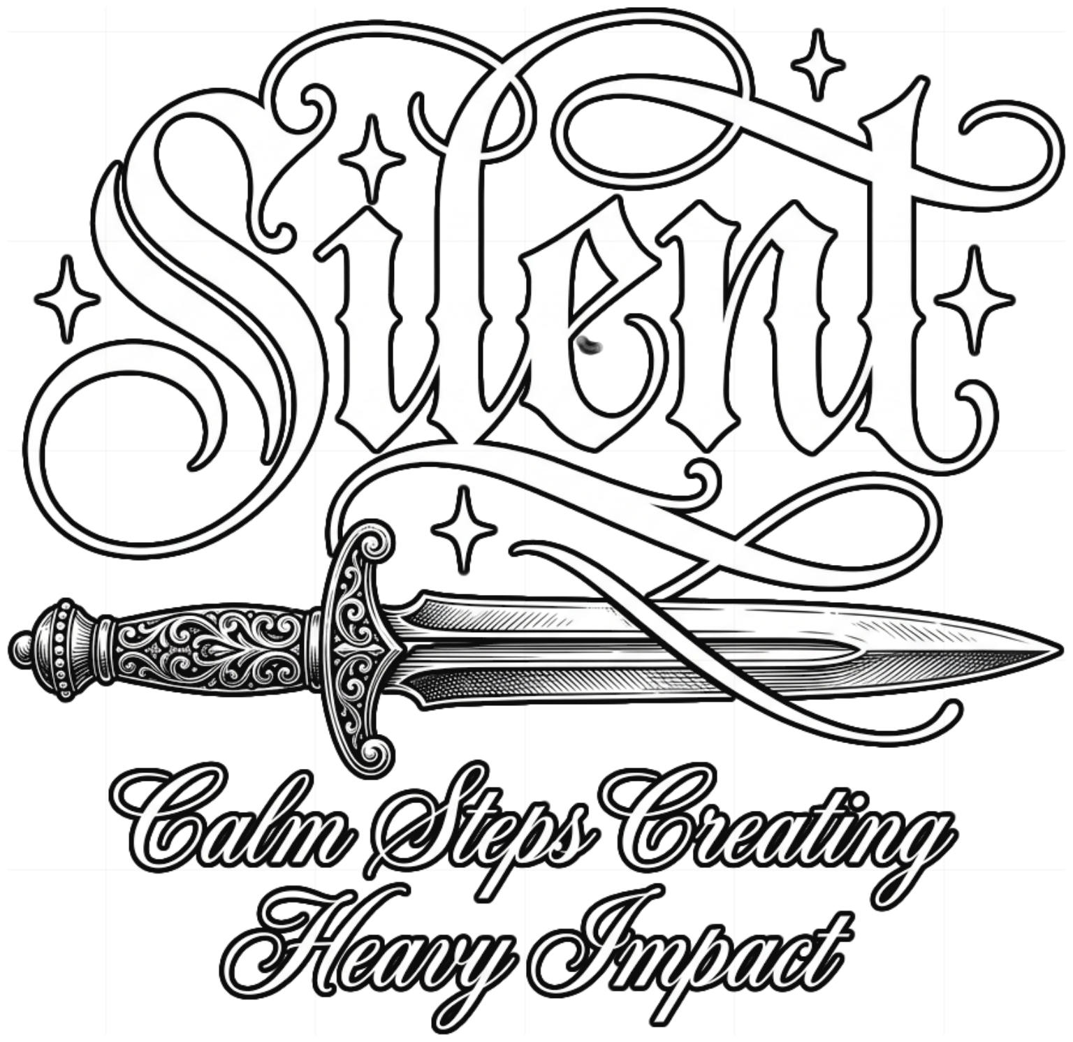 Áo Thun Đen Streetwear Chicano Tattoo SILENT Form Oversize Cotton Cao Cấp - 250826-16-09-SWH