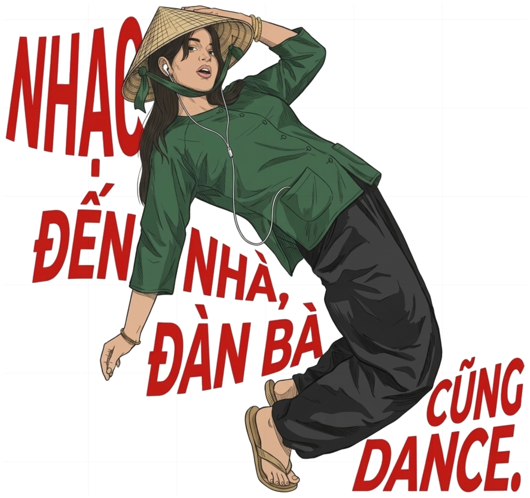 Áo Dài Tay Nhạc Đến Nhà Dance Unisex Form Rộng Streetwear vietnam.yo - 250926-16-40-BYD
