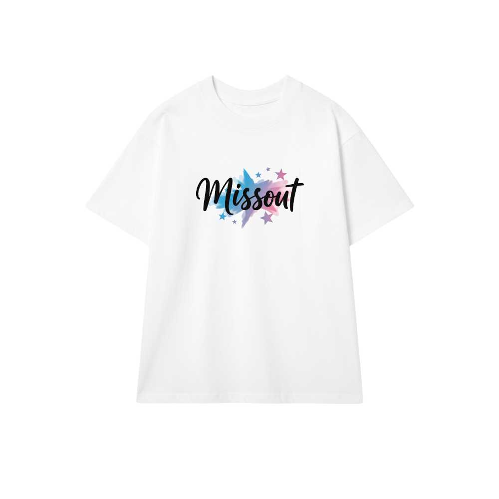 Áo Thun Trắng Unisex MISSOUT Design Oversize Cotton Local Brand Cực Chất - Xu Hướng Thời Trang Gen Z 2024 - 270526-09-21-OVV