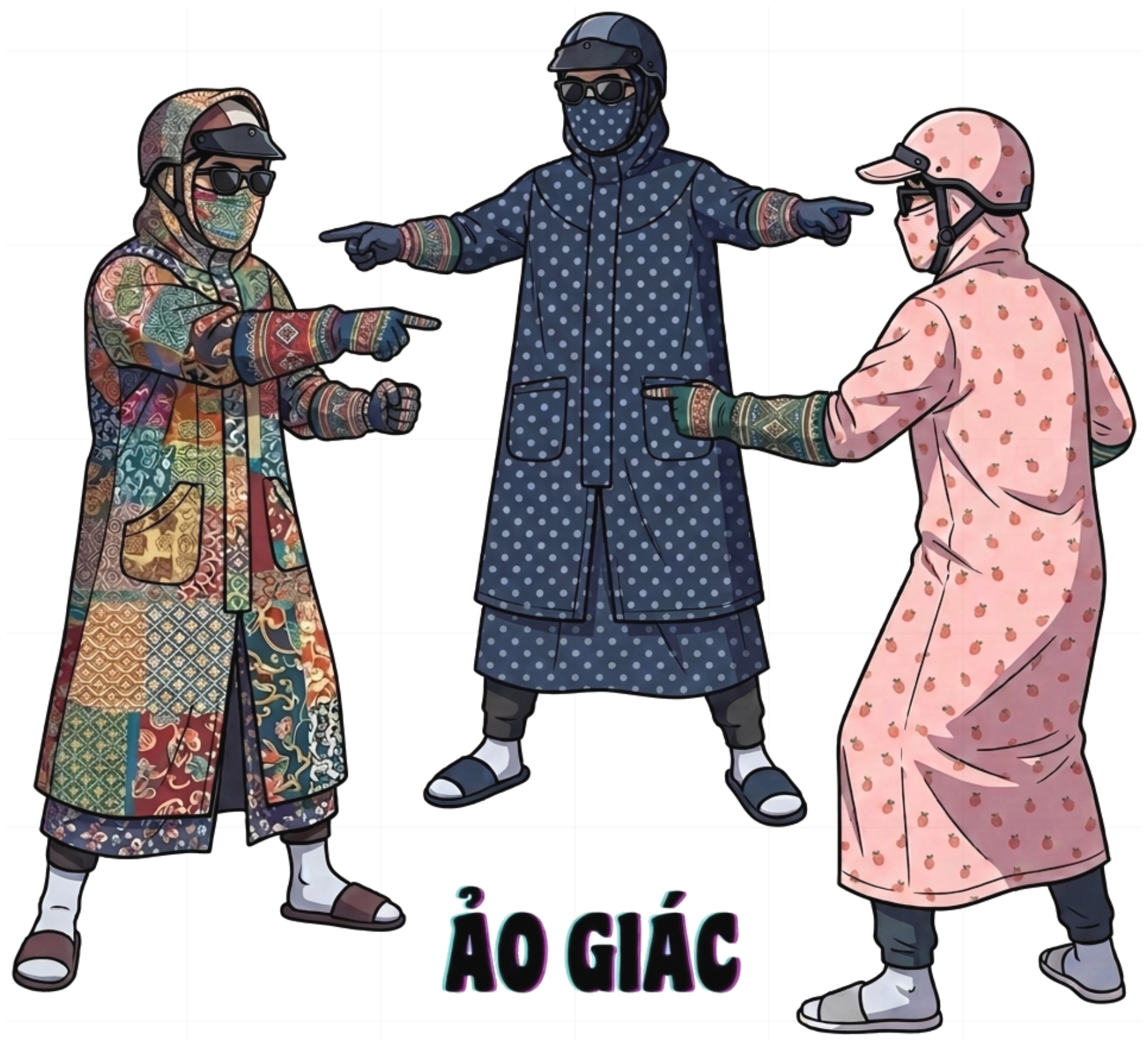 Áo Thun Ảo Giác Ninja Lead Meme Độc Đáo Unisex Form Rộng Streetwear vietnam.yo - 270826-15-11-NMC