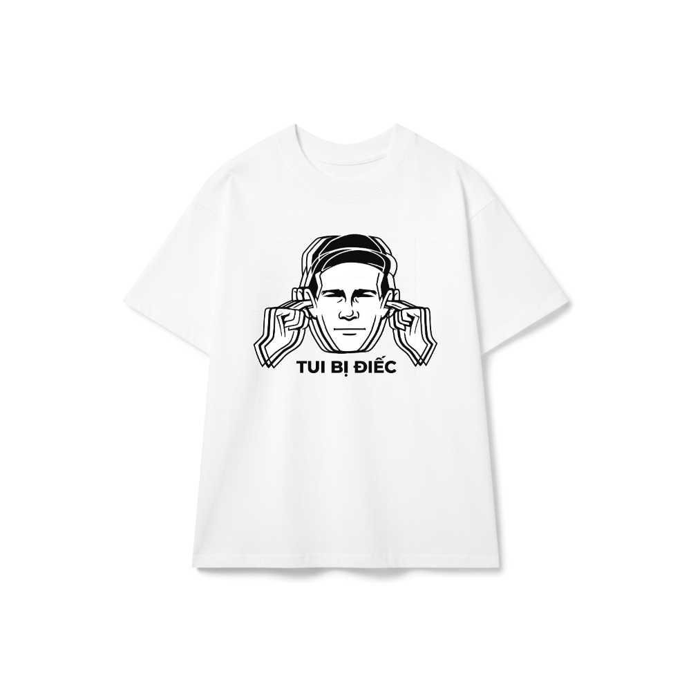 Áo Thun TUI BỊ ĐIẾC Graphic Minimalist Unisex Form Rộng Cotton Streetwear vietnam.yo - 270826-15-40-AXJ