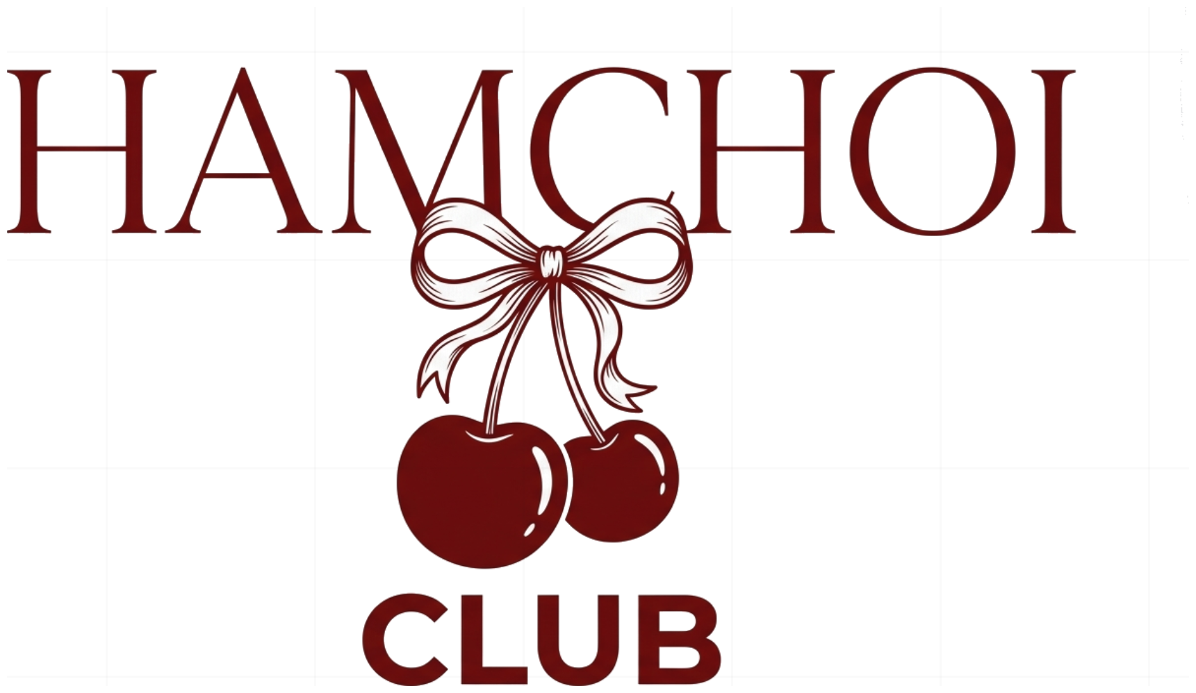 Áo thun xước VNXK HAMCHOI Trắng phom rộng thời trang Cherry Design Tee - 280726-08-19-VMS