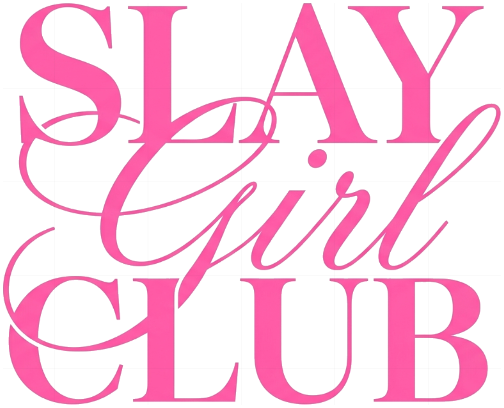 Áo thun tay lỡ unisex VNXK HAMCHOI Trắng cotton xước form rộng Slay Girl Club Tee - 280726-09-09-VKS