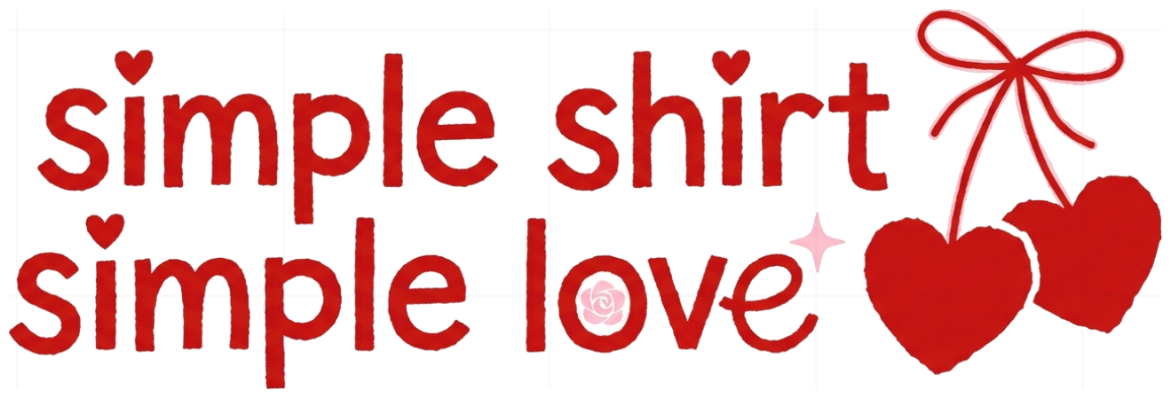 Áo Thun Đôi Cherry Love Oversize GIDDIE In Hình Tay Lỡ Unisex Couple Tee - 280726-20-54-UWS