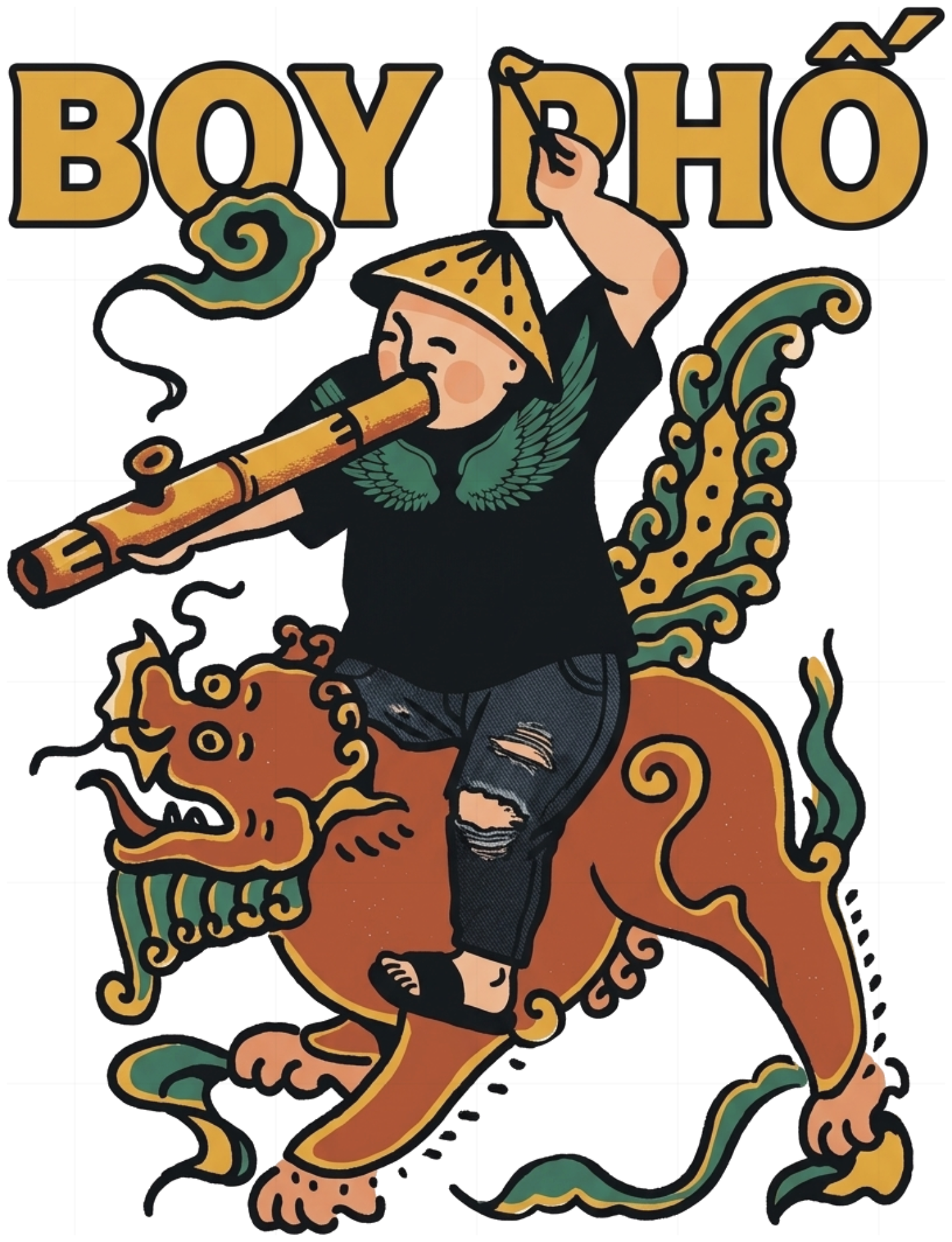 Áo Phông Dài Tay Boy Phố Oversize Cotton Dày Dặn Streetwear Độc Lạ Cá Tính Thời Trang Nam Nữ - 280926-15-16-SDC
