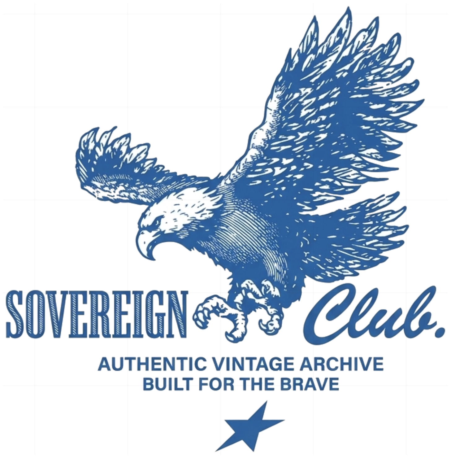 Áo Thun Sovereign Club Eagle Vintage Unisex Form Rộng Cotton Streetwear Local Brand | 281026-09-04-HOH