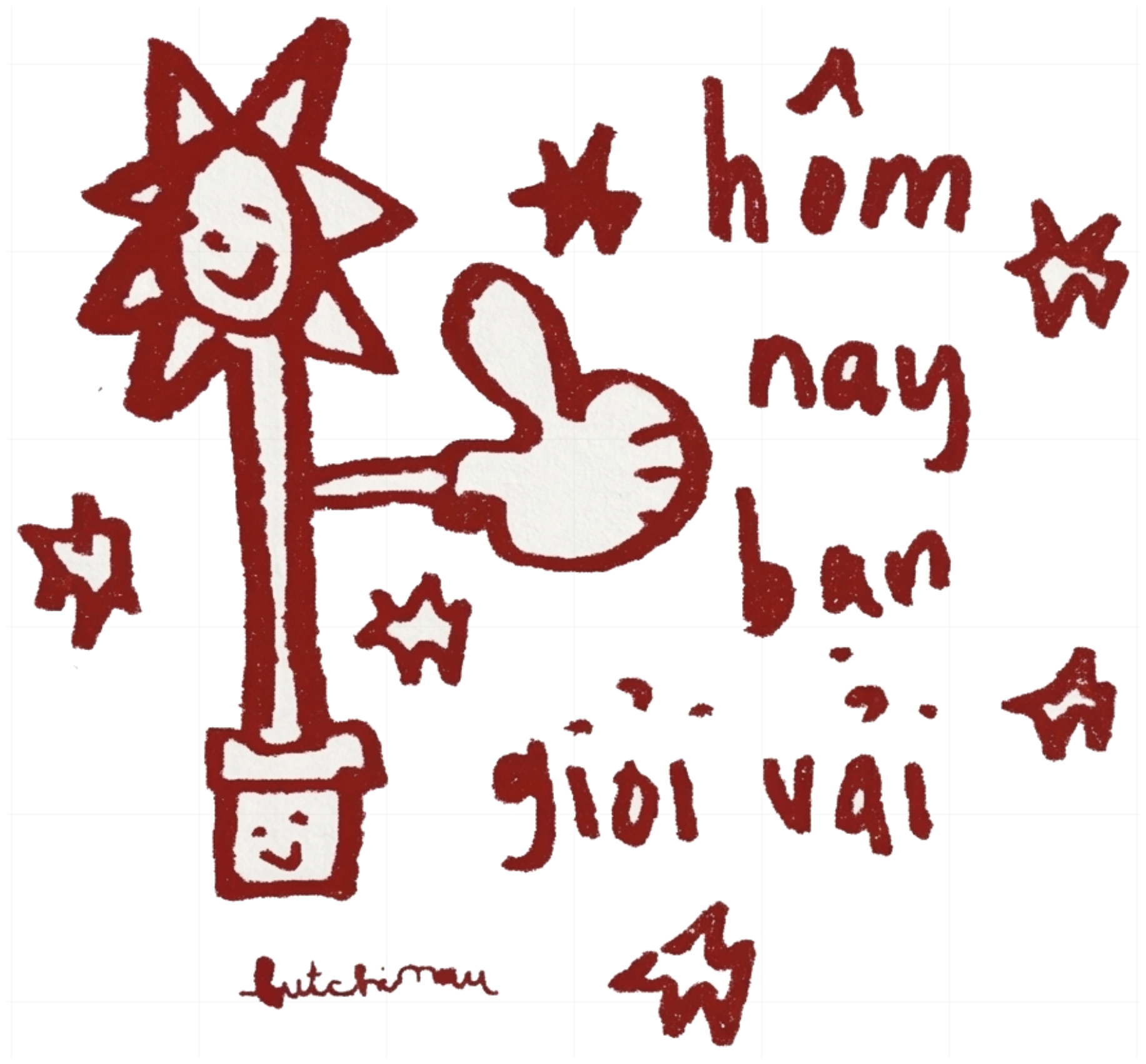 Áo Thun Hôm Nay Bạn Giỏi Vãi Unisex Form Rộng Doodle Minimalist vietnam.yo - 281026-14-14-XKD