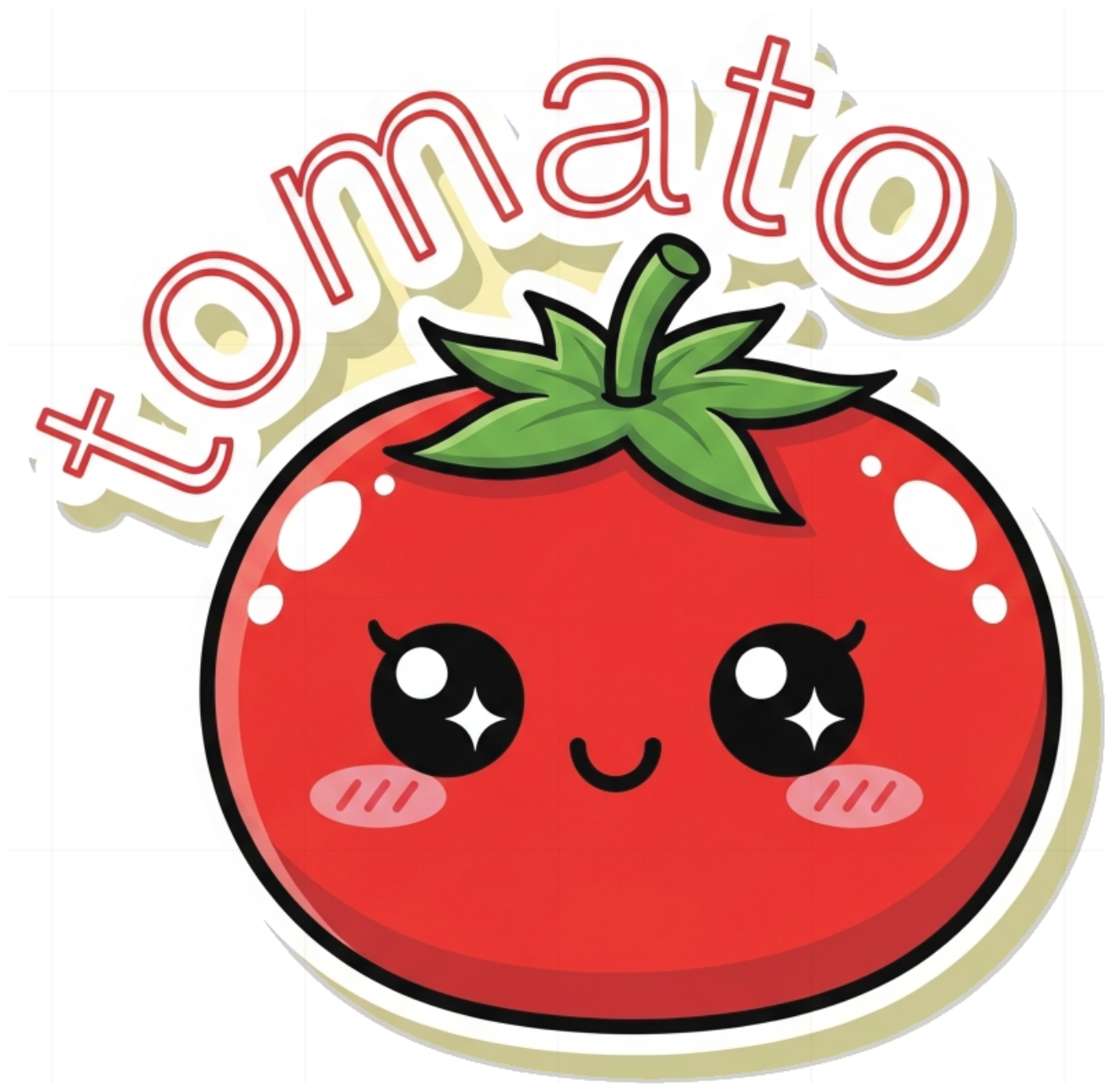 Áo Thun Unisex Trắng Hình Cà Chua Tomato Kawaii - Áo Phông Nam Nữ Cotton Form Rộng Cute Style Hàn Quốc Đi Chơi Cực Chất 290526-14-26-WUG