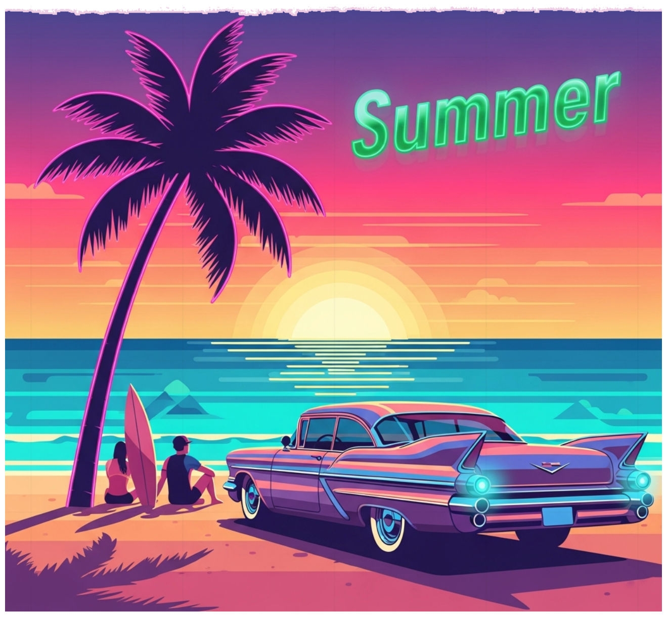 Áo Thun Unisex Form Rộng Màu Trắng Họa Tiết Tropical Summer - Áo Phông Nam Nữ Cotton Local Brand Xu Hướng Du Lịch Mùa Hè Cực Chất 290526-14-37-YFR
