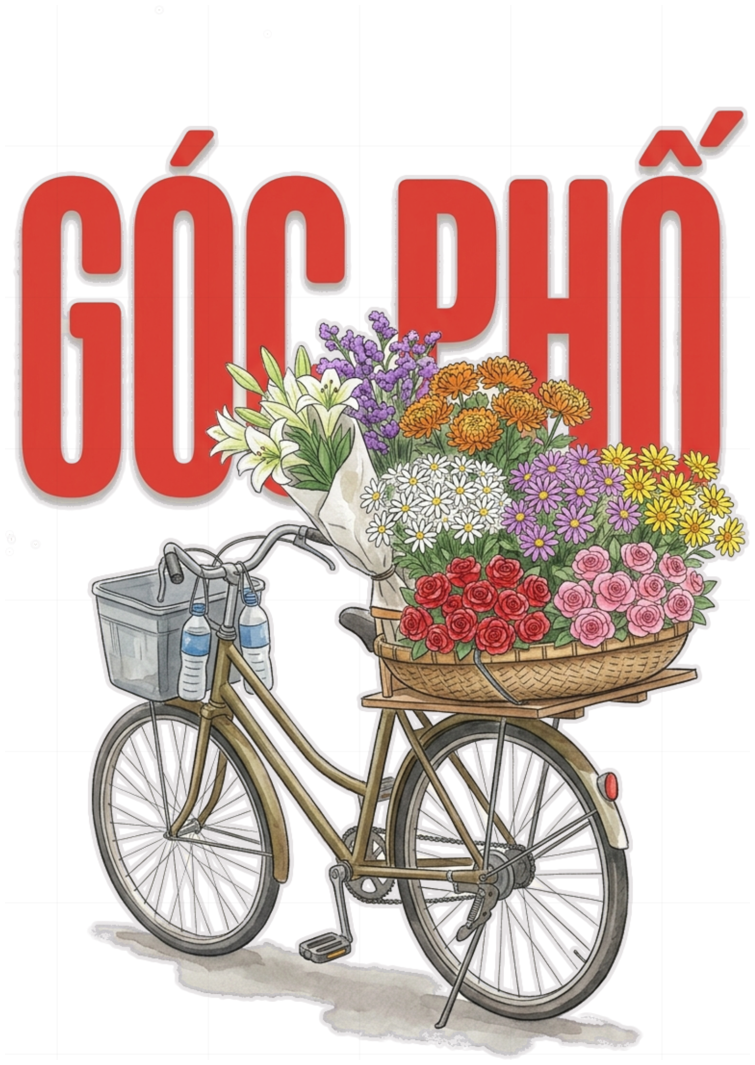Áo Thun Trắng Góc Phố Xe Hoa Vintage Unisex Form Rộng Cotton Co Giãn Cực Chất - 290726-10-32-DVL