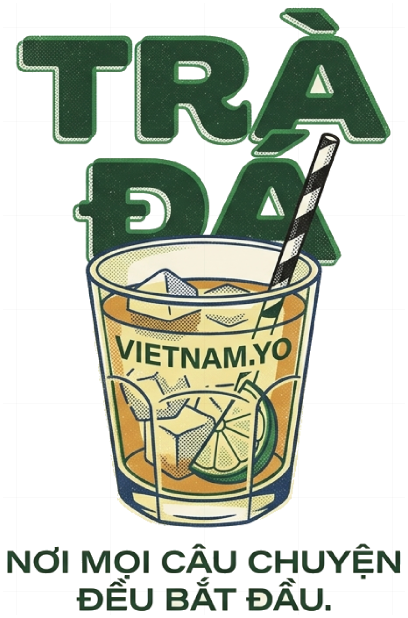 Áo Thun Trà Đá vietnam.yo Streetwear Retro Cotton Co Giãn Unisex Cực Chất - 290726-16-55-URI