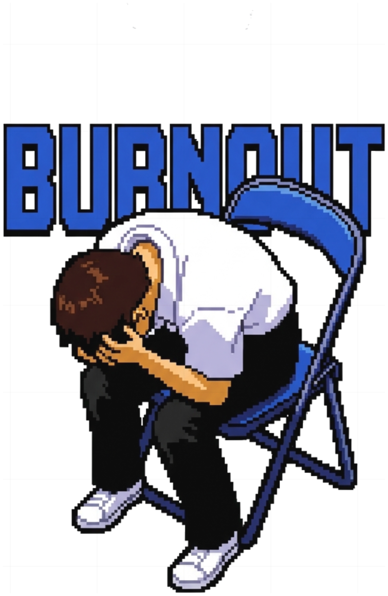 Áo Thun Unisex BURNOUT Retro Pixel Art Anime Streetwear Cotton Co Giãn Form Rộng Local Brand - 290826-11-11-JFQ