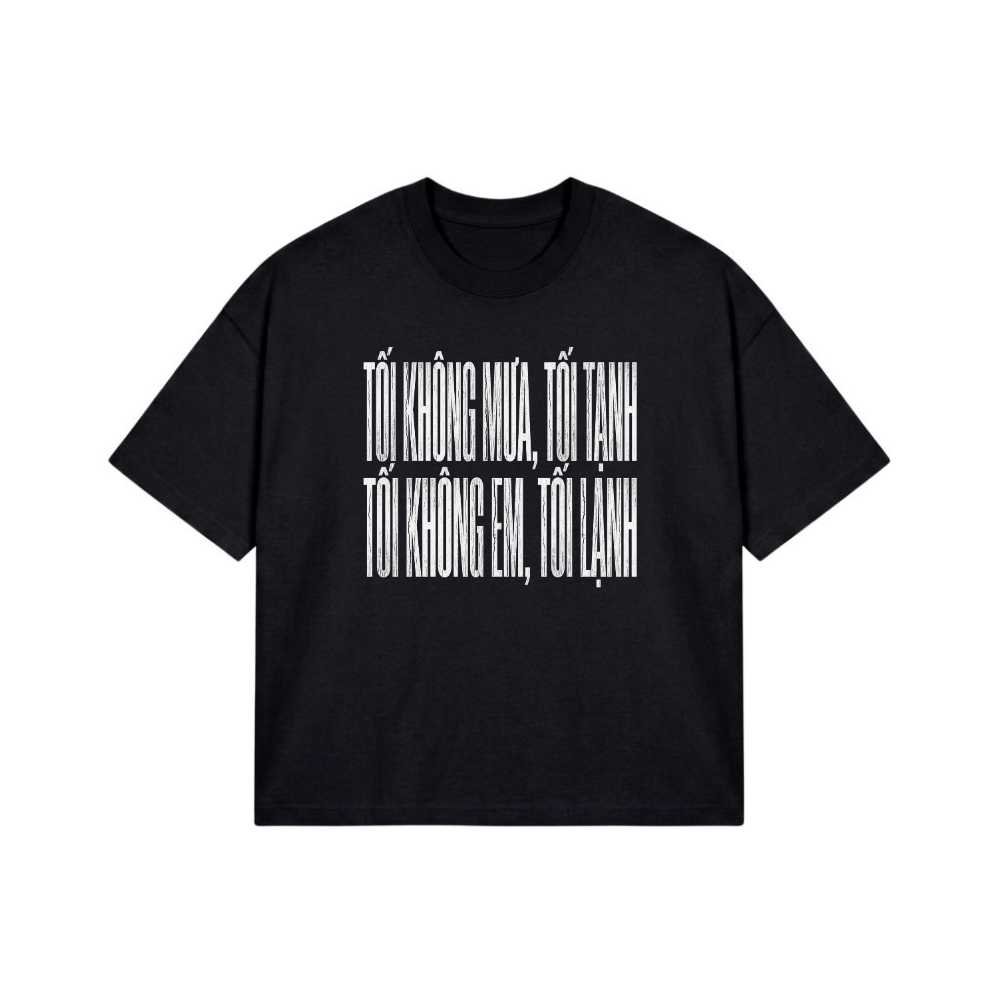 Áo Phông Boxy Cotton Streetwear In Chữ Ý Nghĩa Form Rộng Unisex Đỉnh Chóp - 290926-15-52-WTO