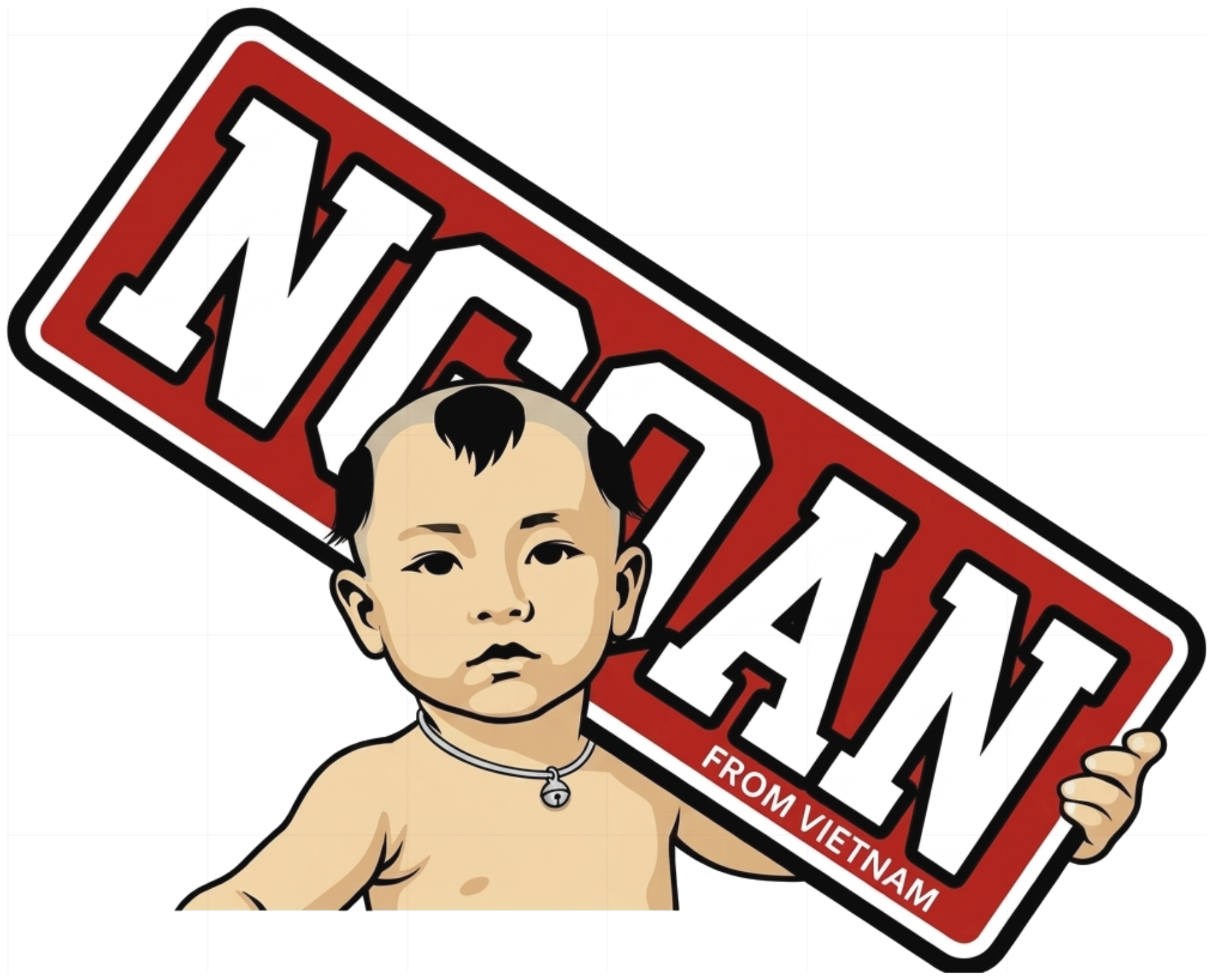Áo Thun Bé Ngoan Vietnam Unisex Boxy Fit Streetwear vietnam.yo - 291026-14-25-MYG