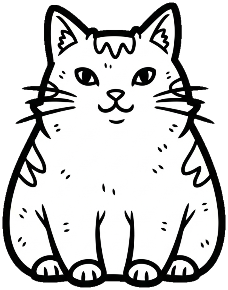 Áo Thun Màu Kem Hình Mèo Béo Slogan STUPID - 300326-11-01-YSV