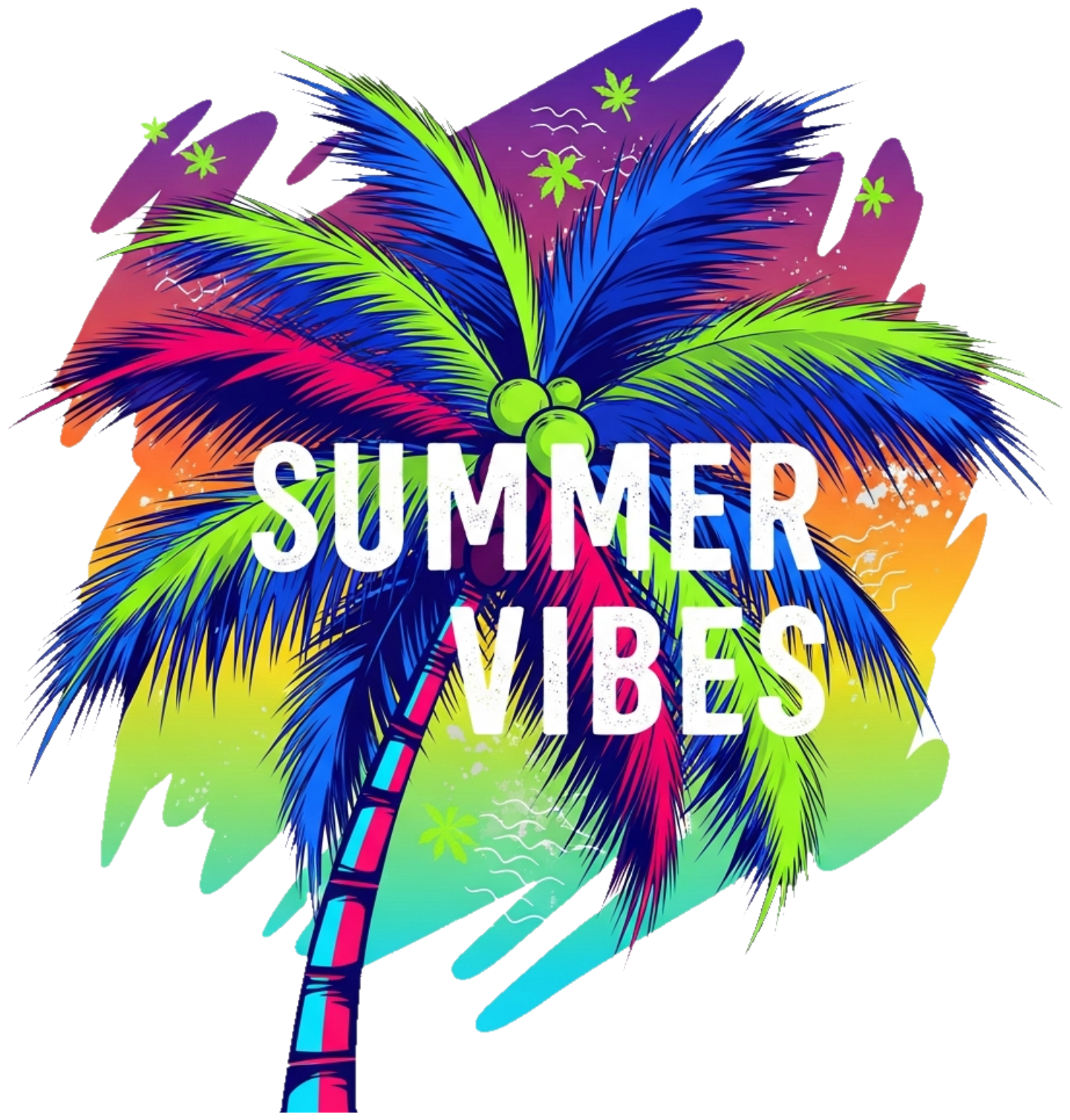 Áo Thun Trắng Summer Tropical Streetwear Design - 300326-15-23-FJT