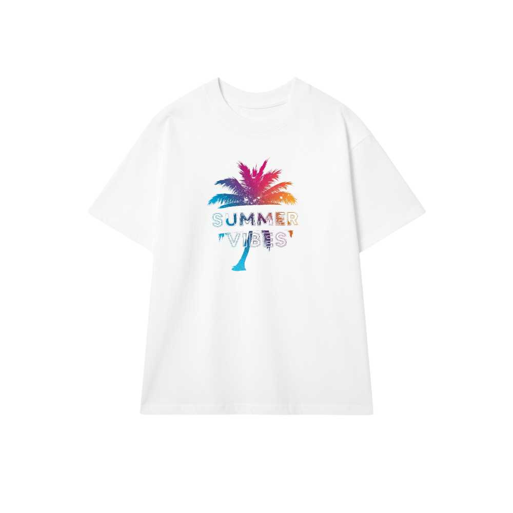 Áo Thun Trắng Summer Tropical Streetwear Design - 300326-15-57-DXD