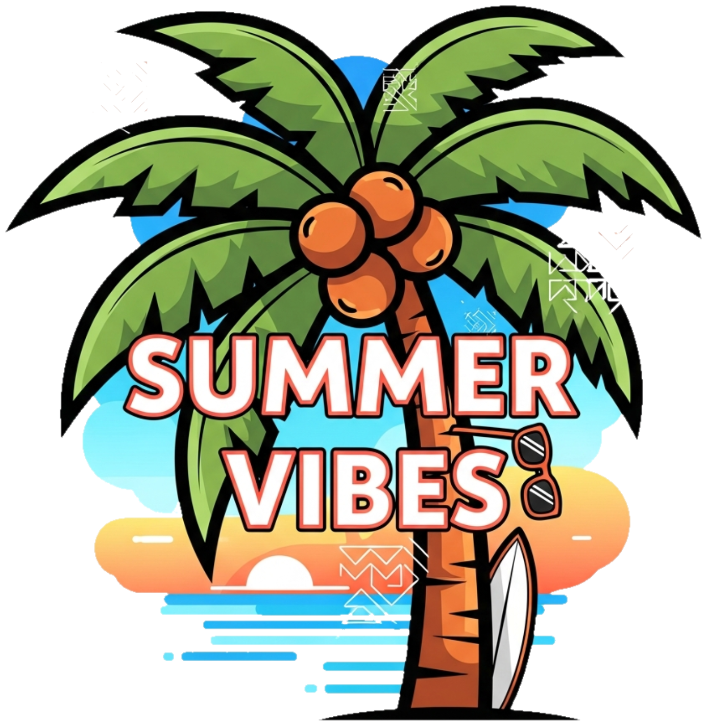 Áo Thun Trắng Summer Tropical Streetwear Design - 300326-15-57-HYK