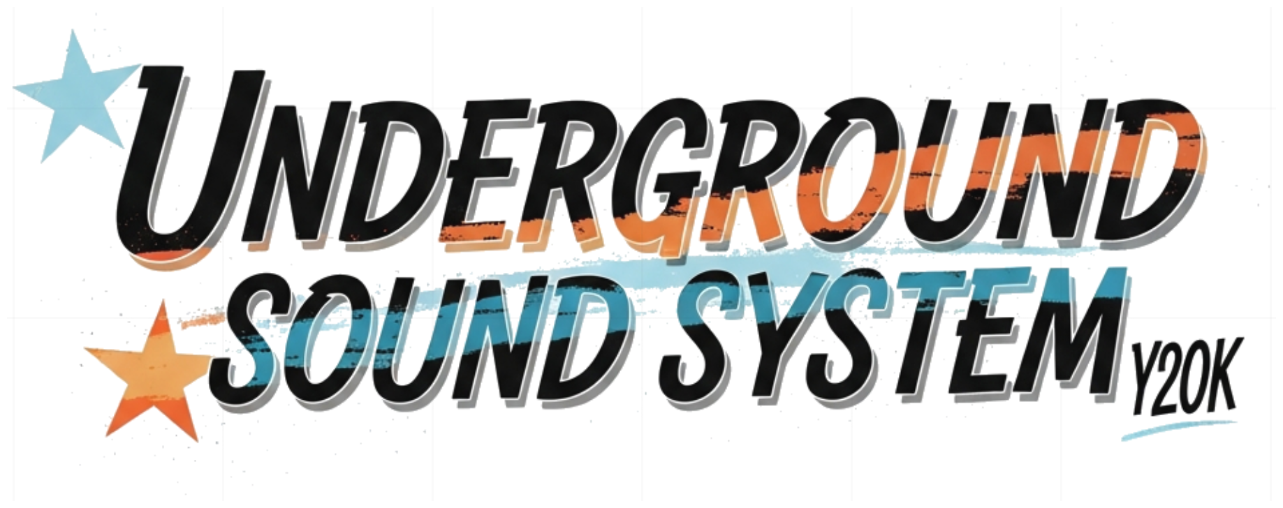 Áo Thun Trắng Unisex Cotton Design Underground Sound System Phong Cách Y2K Streetwear Form Rộng Cực Chất 300526-13-55-XAE
