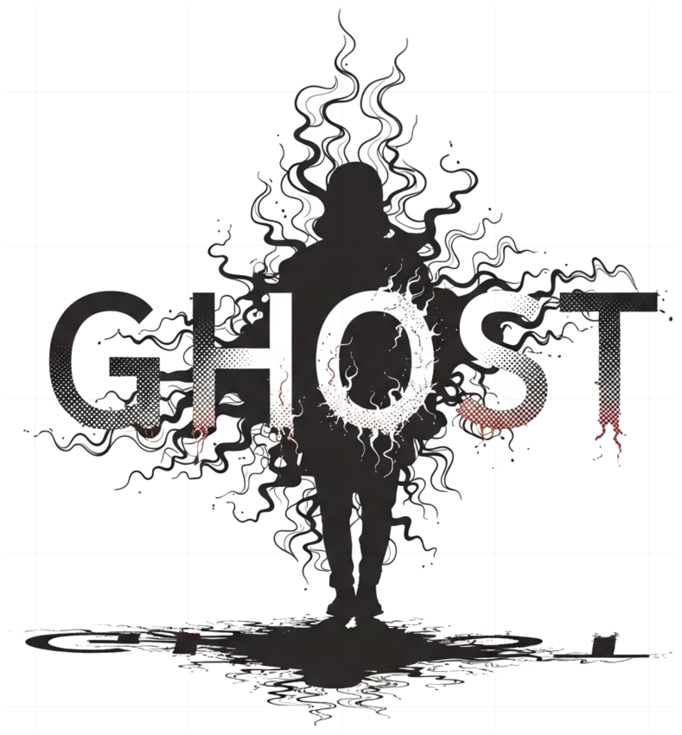 Áo Thun Unisex Màu Trắng In Hình Ghost Minimalist Streetwear Form Rộng Cotton 100% Co Giãn - Thời Trang Xu Hướng 2024 - 300526-15-06-JMZ