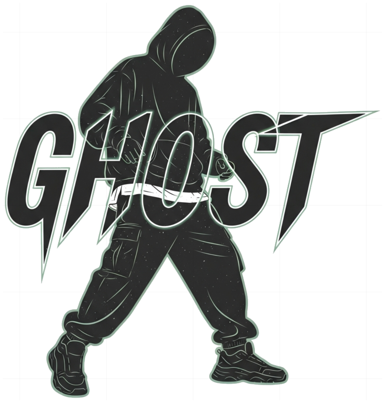 Áo Thun Trắng Unisex Form Rộng Cotton Streetwear - In Hình Ghost Design Siêu Chất - Xu Hướng Thời Trang 2024 - 300526-15-07-QRC