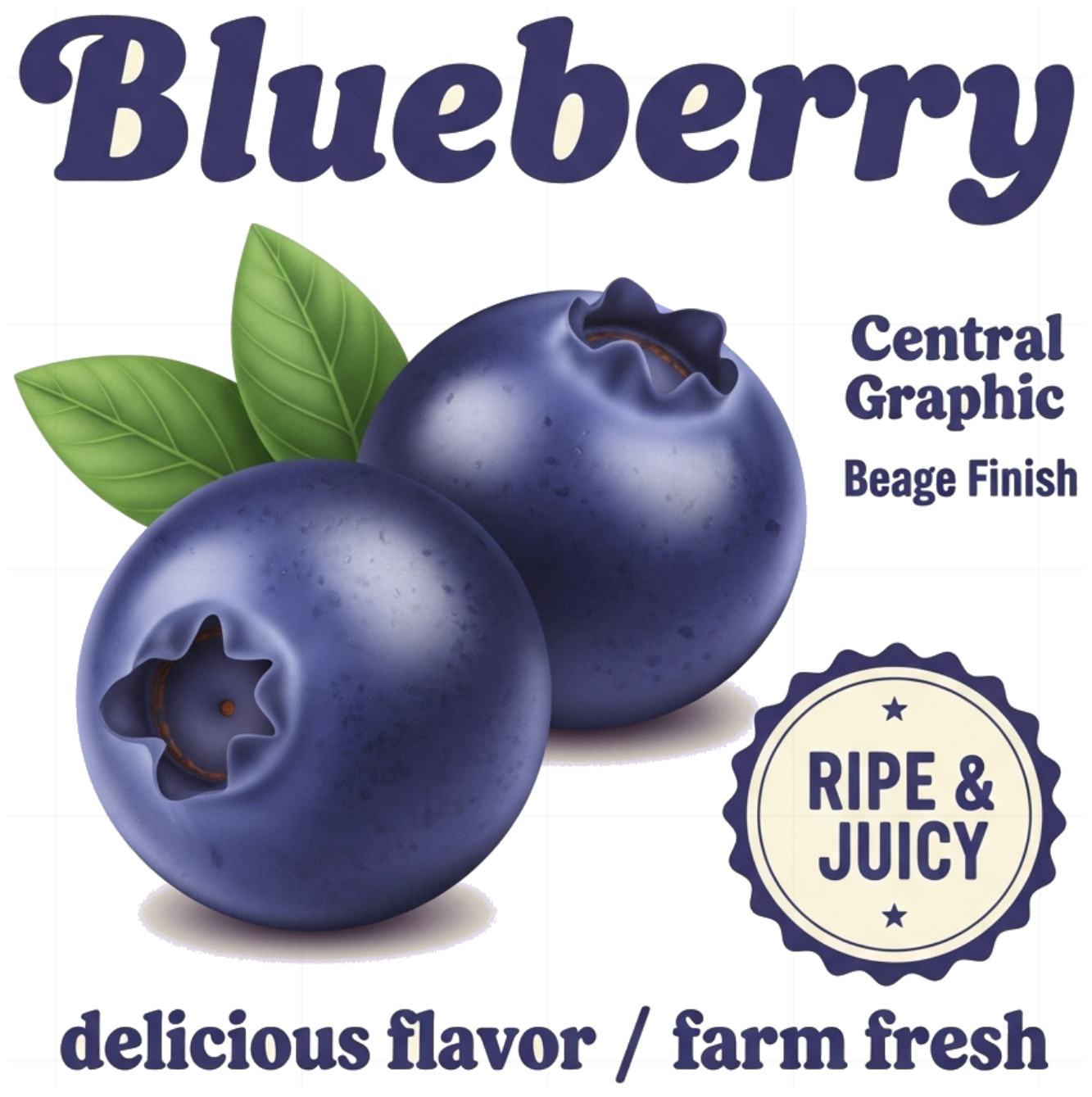 Áo Thun Trắng Unisex Cotton Form Rộng Blueberry Retro Y2K - Áo Phông Nam Nữ In Hình Vintage Cottagecore Cực Chất Đi Chơi Du Lịch - 300526-16-43-KUR