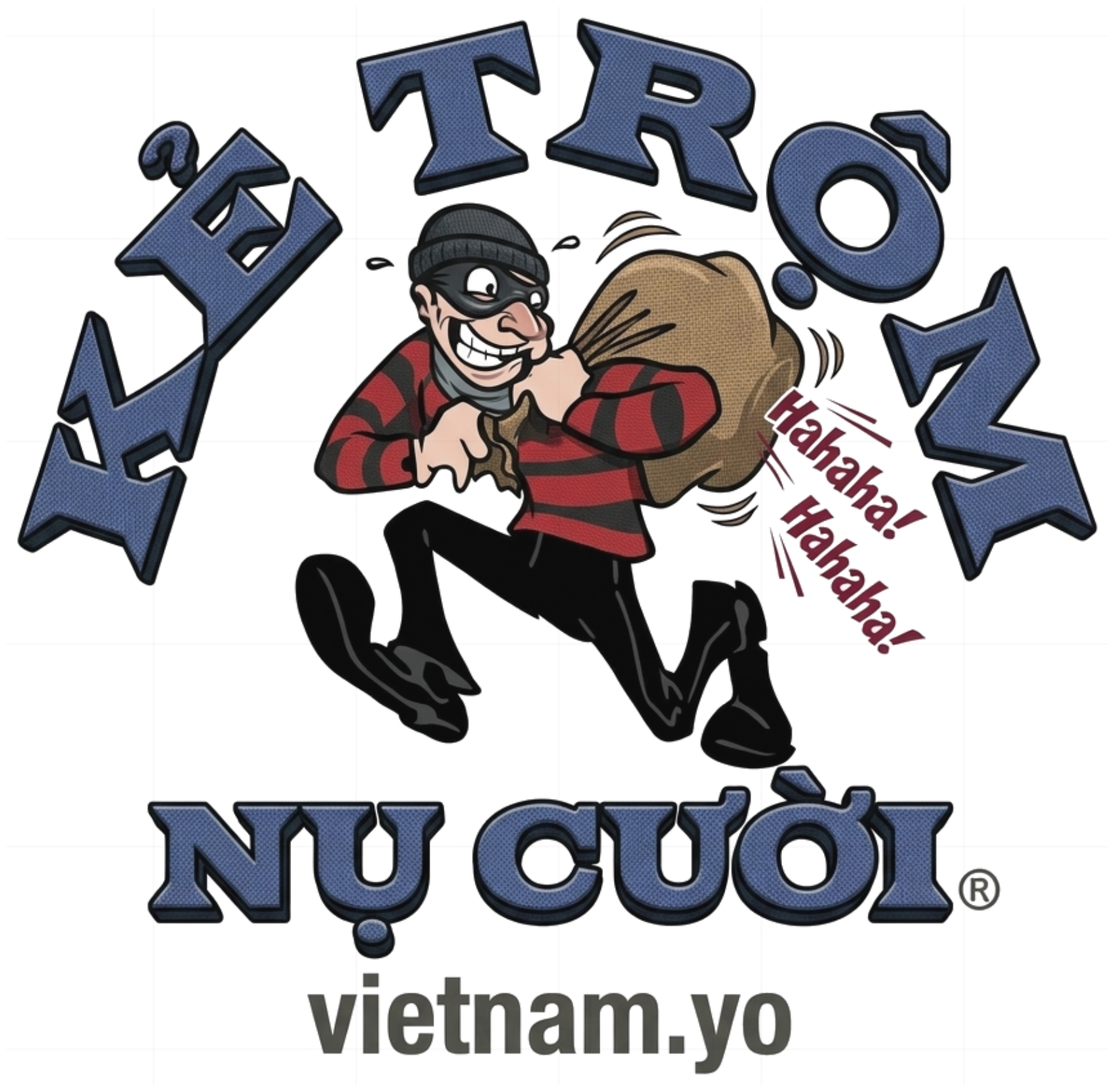 Áo Thun Kẻ Trộm Nụ Cười Unisex Form Rộng Streetwear Graphic Tee vietnam.yo - 300926-14-55-URQ